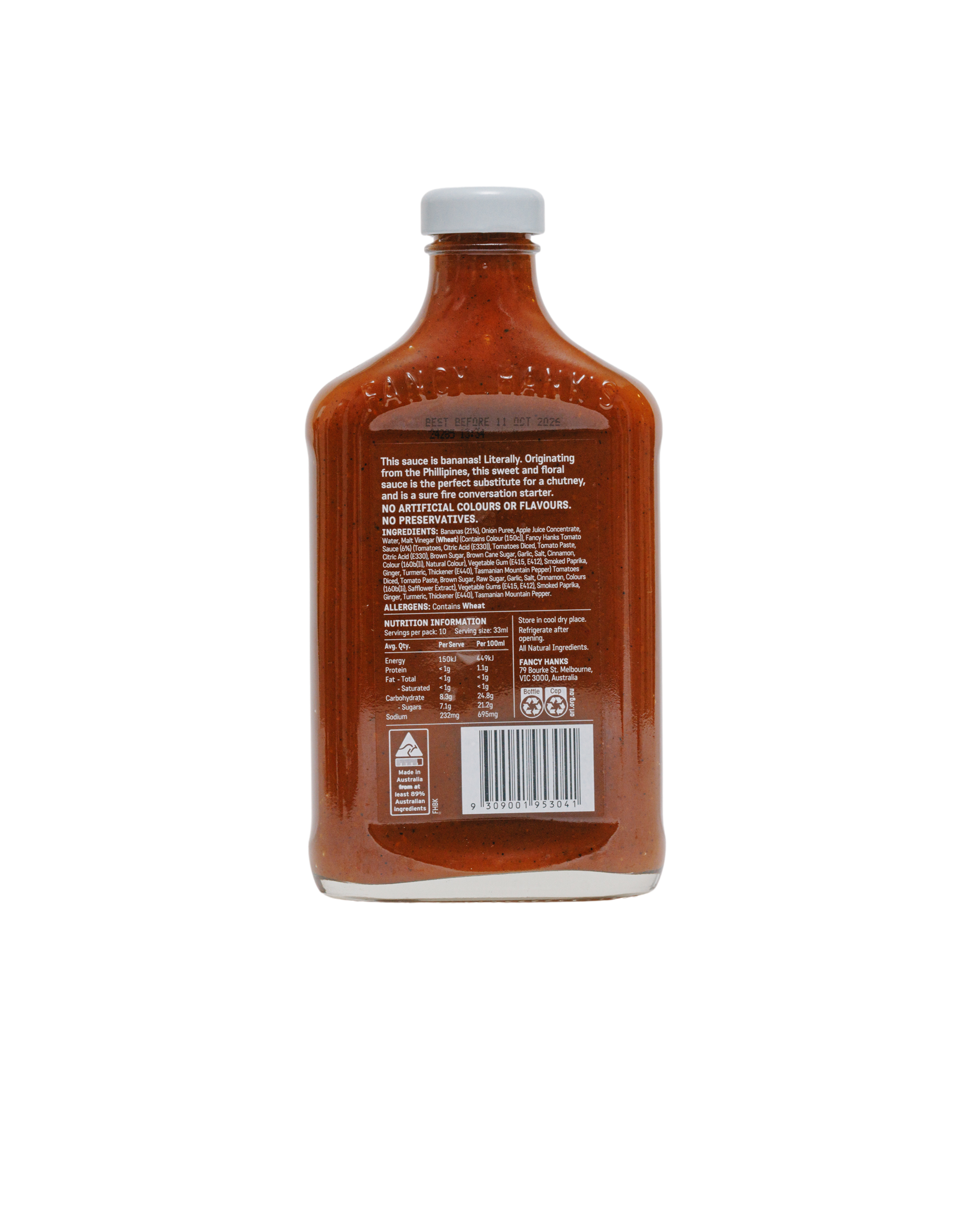 Fancy Hank's Banana Ketchup 330ml