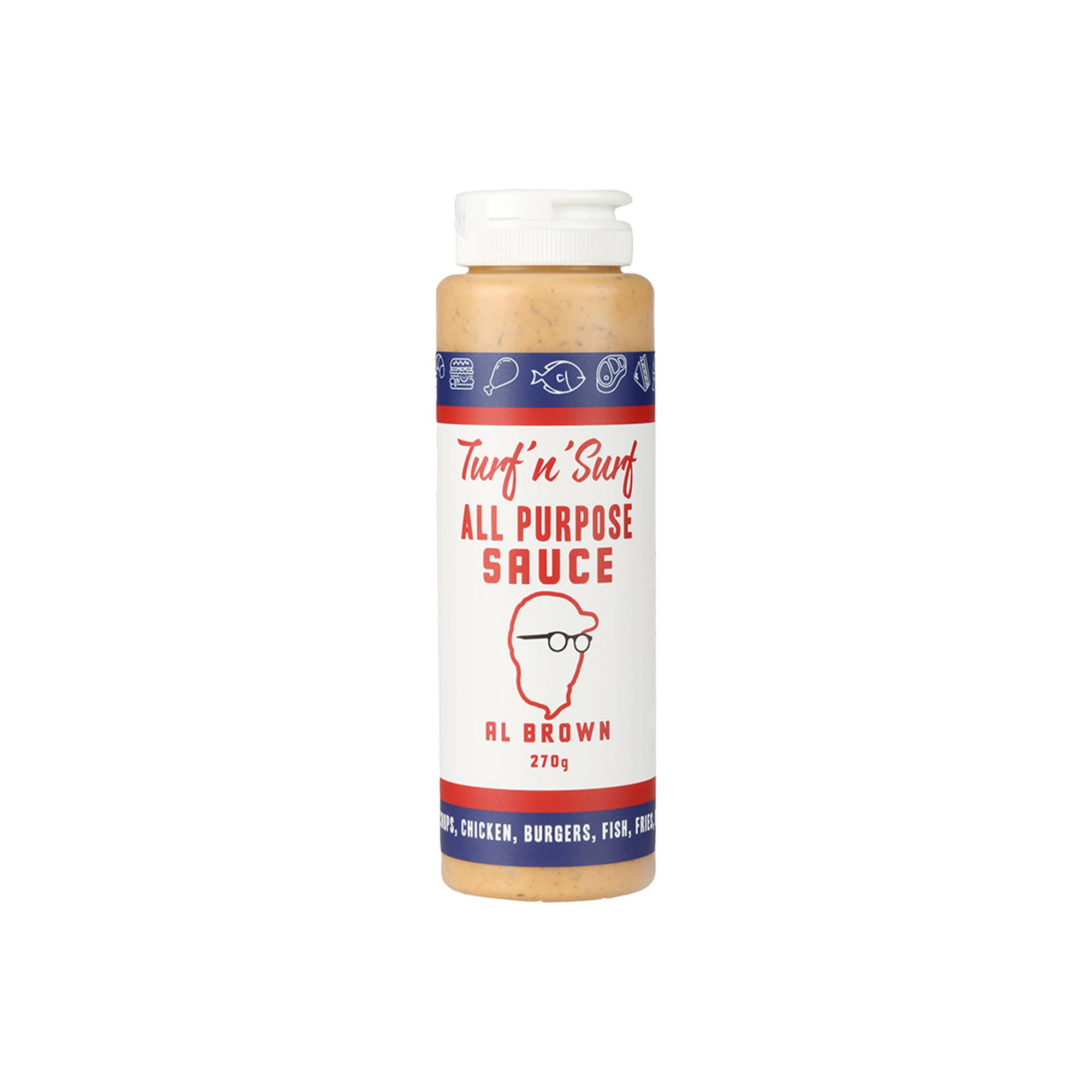 Al Brown Turf 'n' Surf All Purpose Sauce 270g