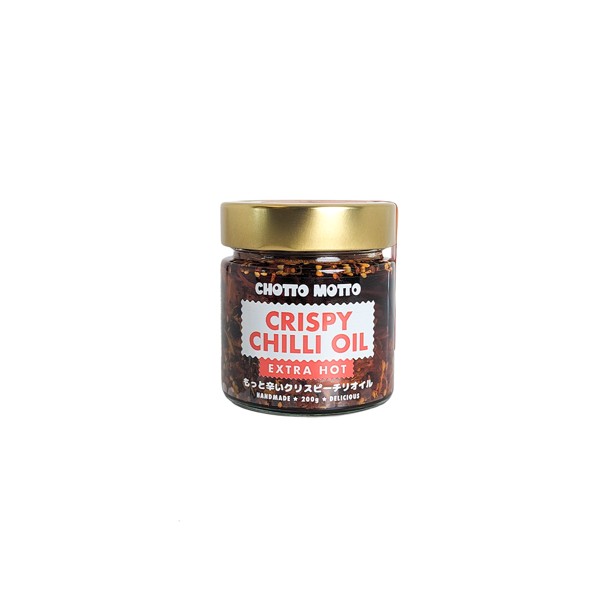 Chotto Motto Extra Hot Crispy Chilli Oil 200g