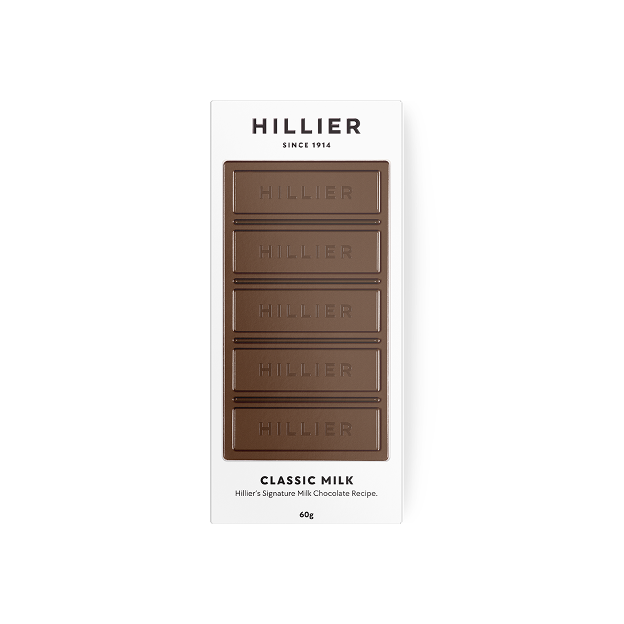 Ernest Hillier Classic Milk Chocolate Bar 60g