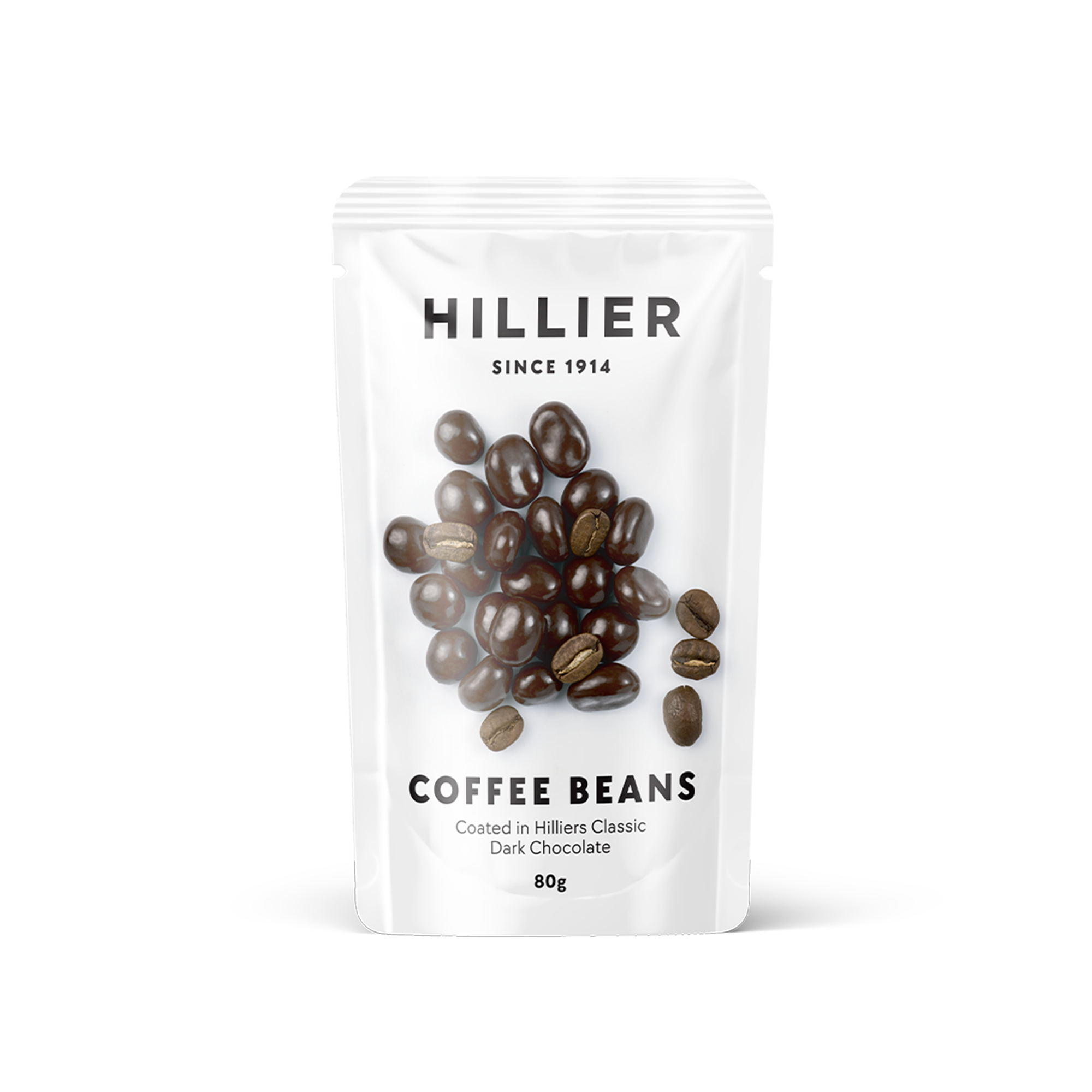 Ernest Hillier Dark Chocolate Coffee Beans 80g