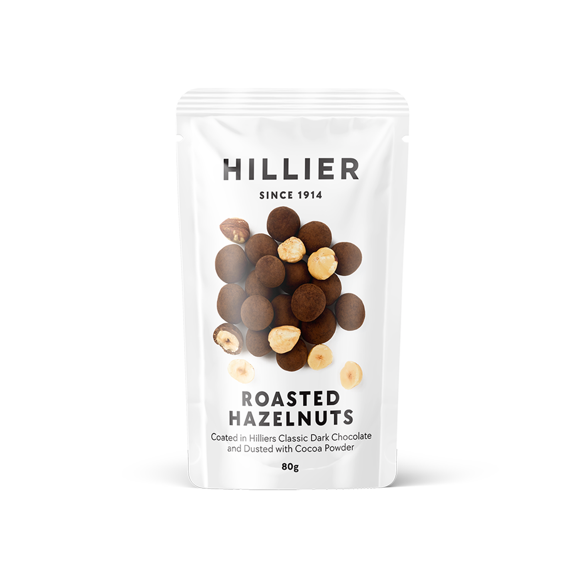 Ernest Hillier Dark Chocolate Hazelnut 80g