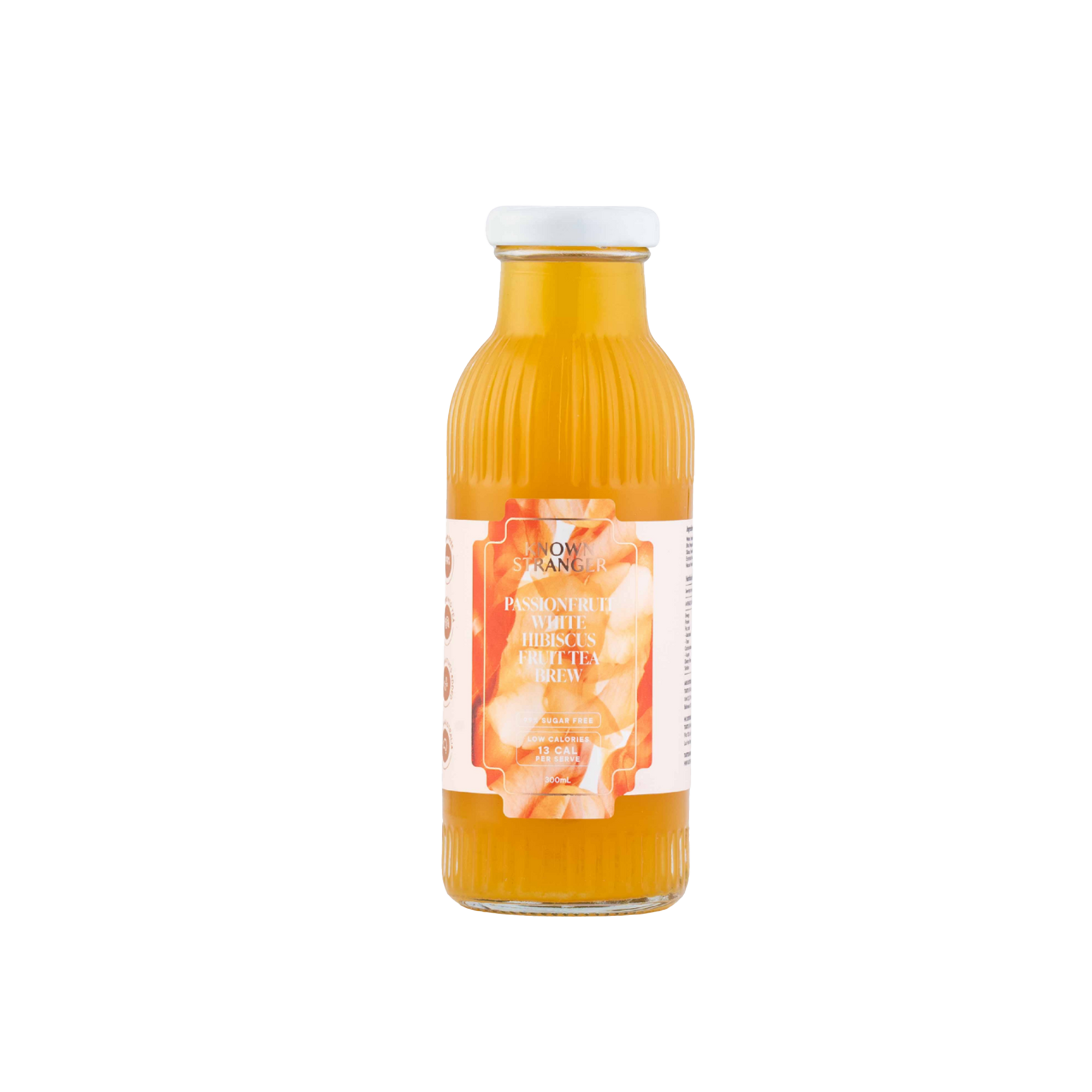 Known Stranger Fruit Tea Brew - Passionfruit White Hibiscus 300ml (Pack of 12)