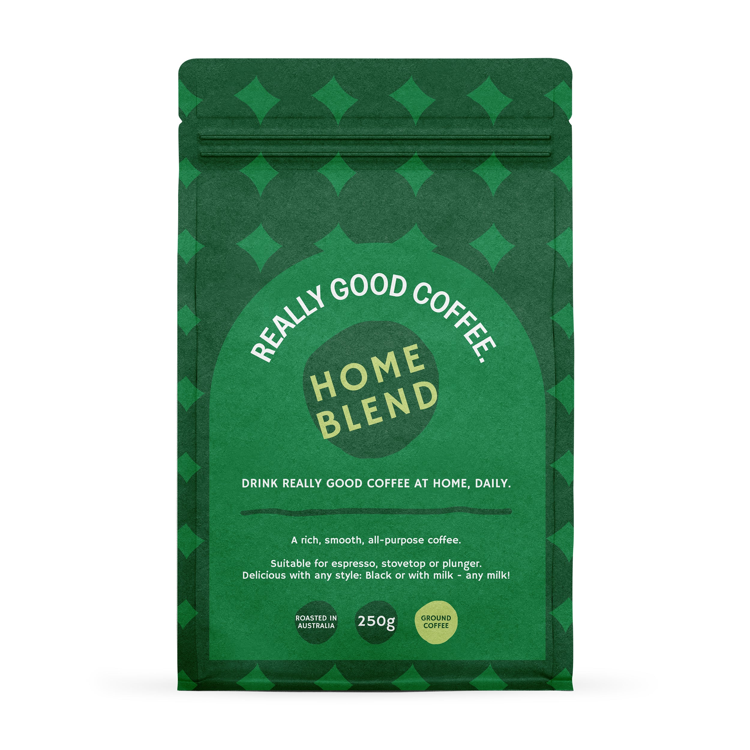 Really Good Home Blend Coffee Ground 250g