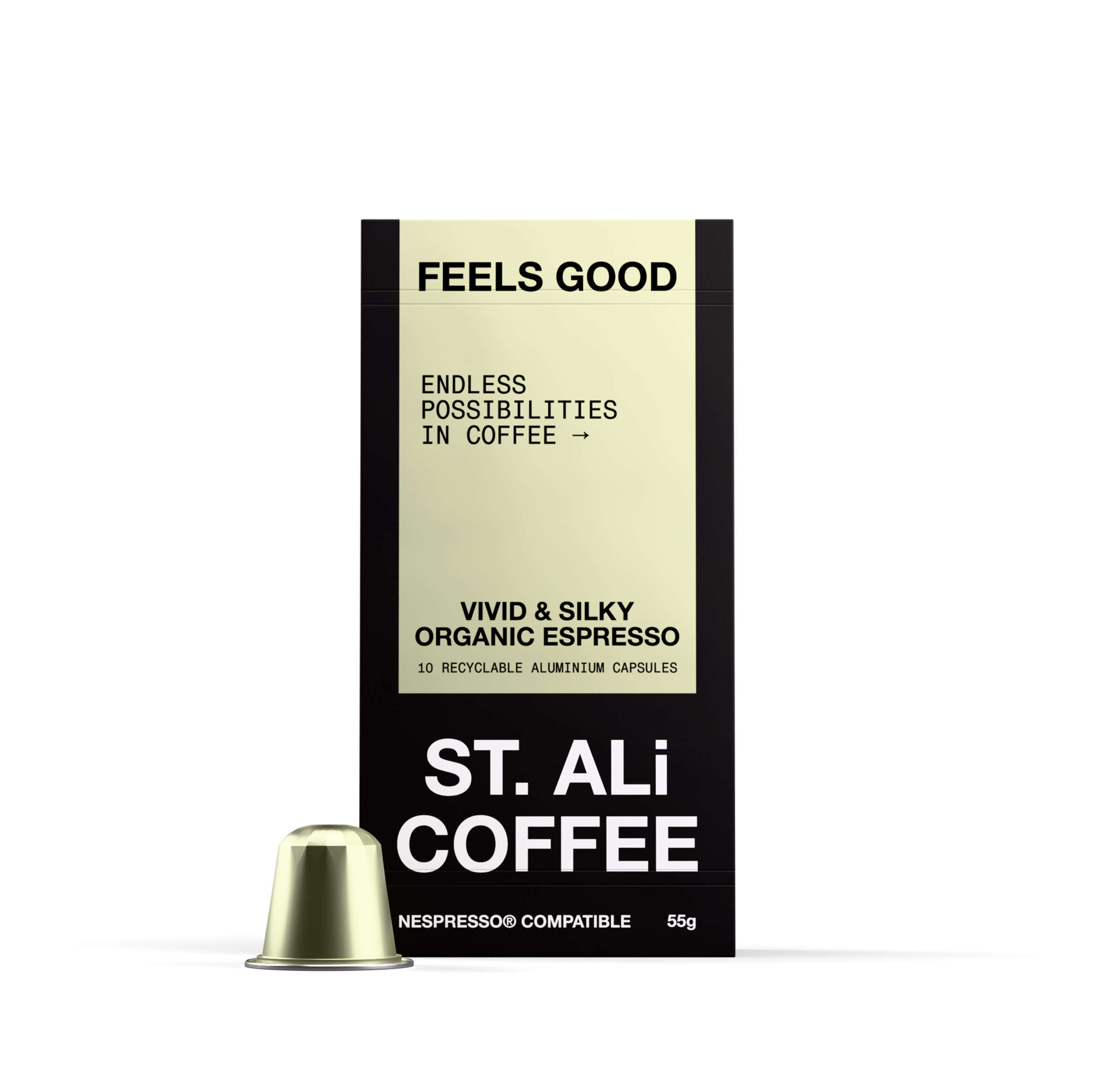 ST. ALi Coffee Capsules Feels Good 55g