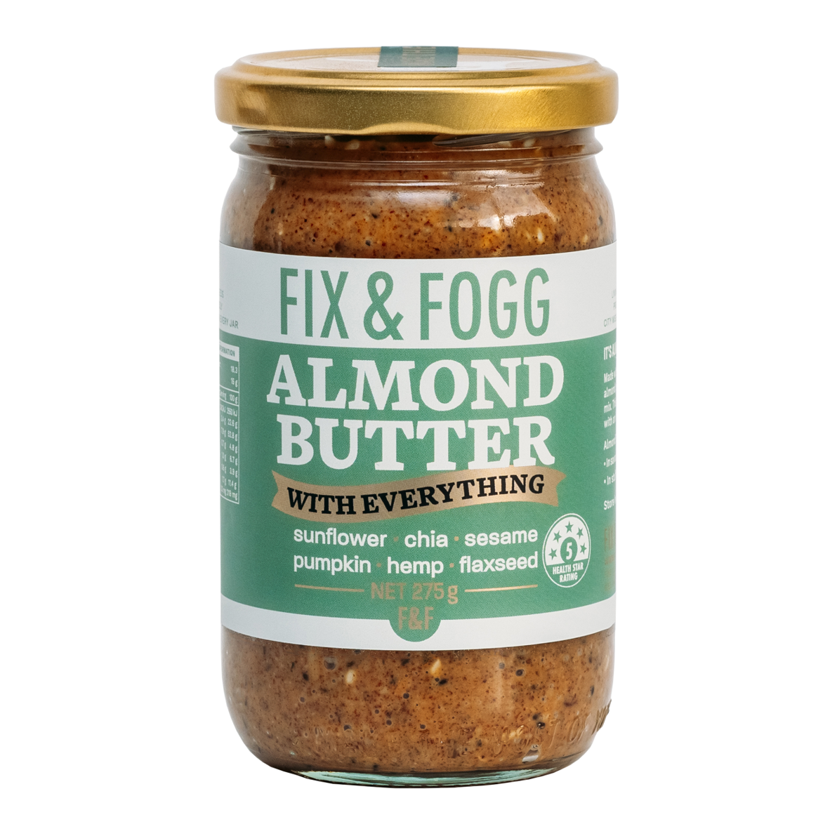 Fix & Fogg Almond Everything Butter 275g