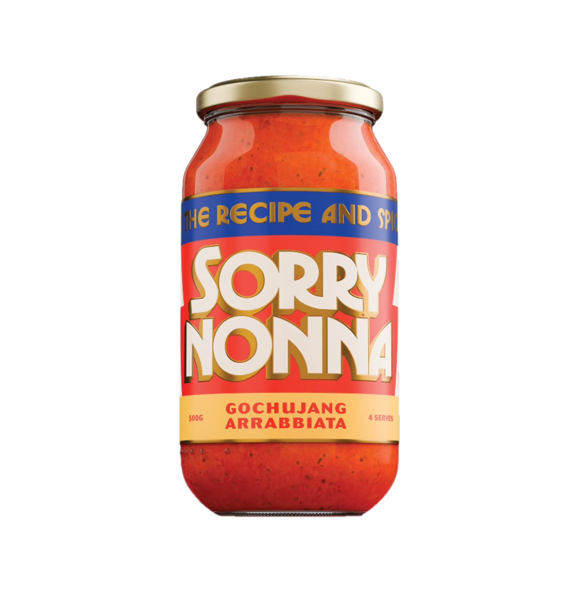Sorry Nonna Gochujang Arrabbiata 500g
