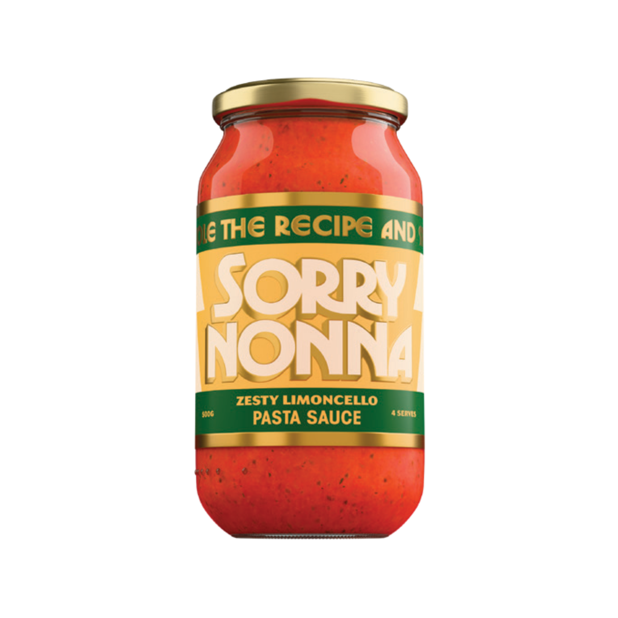 Sorry Nonna Zesty Limoncello Pasta Sauce 500g