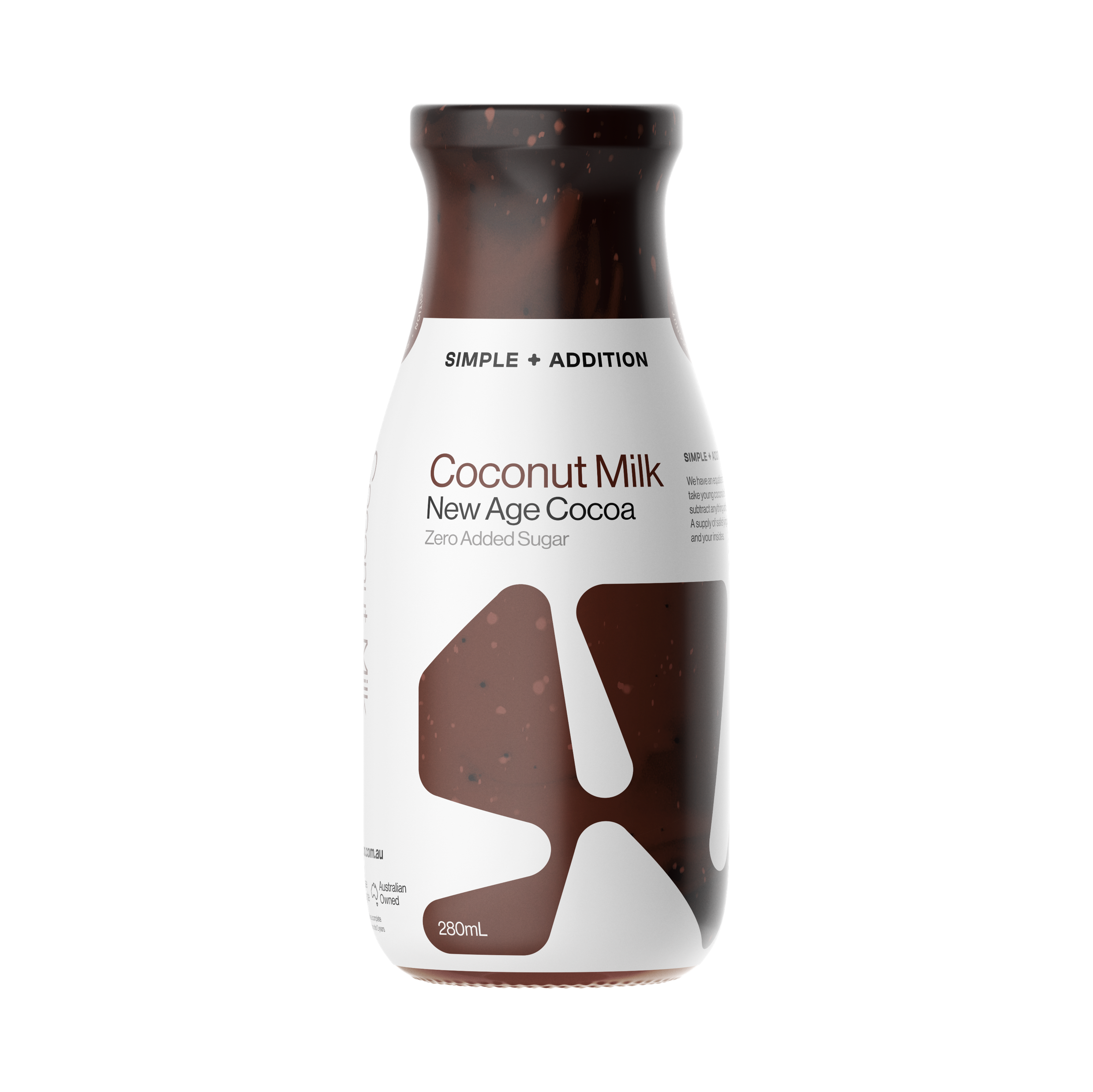 Simple + Addition Coconut Milk - Cocoa 280ml (Pack of 12)