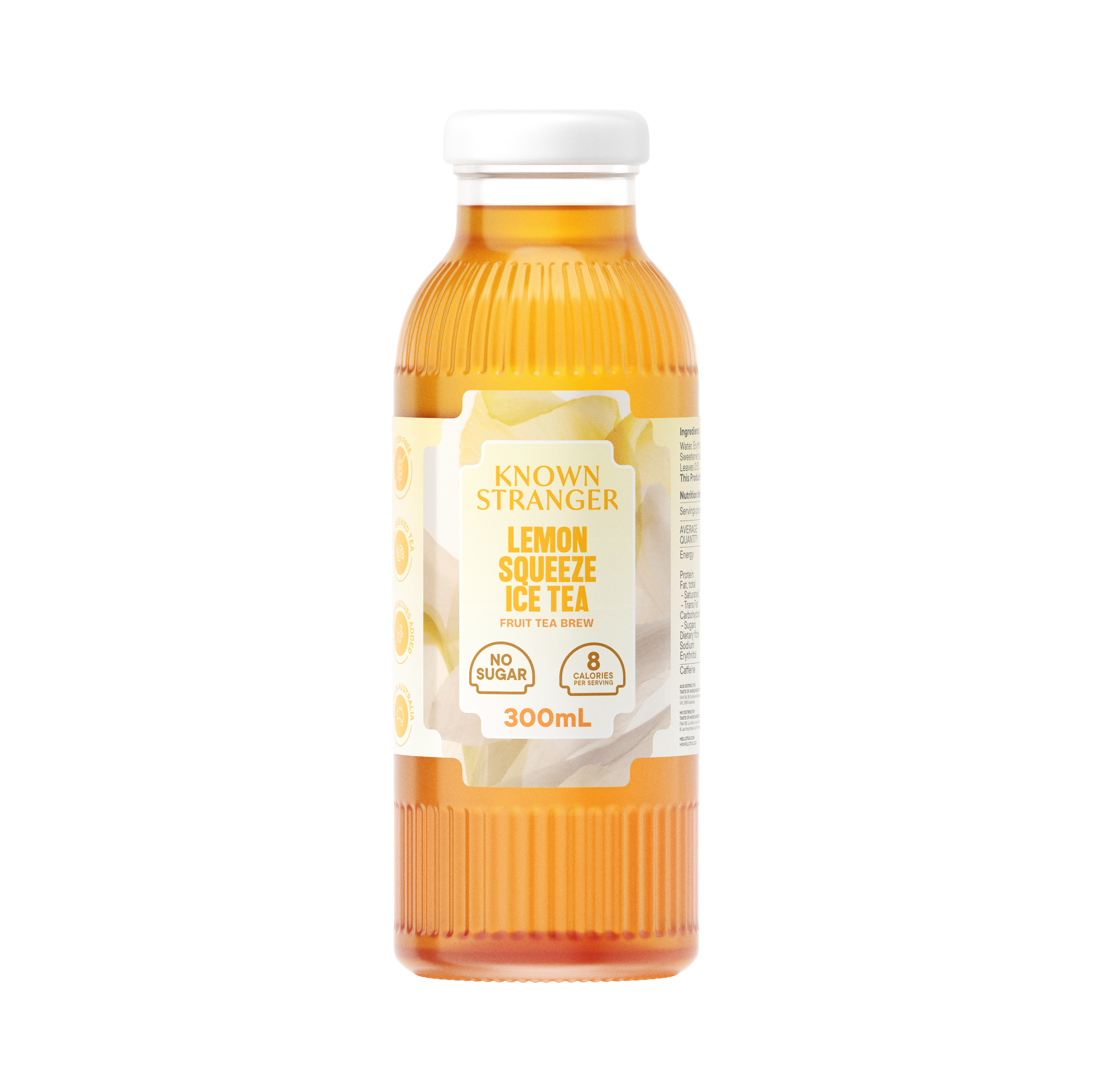 Known Stranger Fruit Tea Brew - Lemon Juice 300ml (Pack of 12)