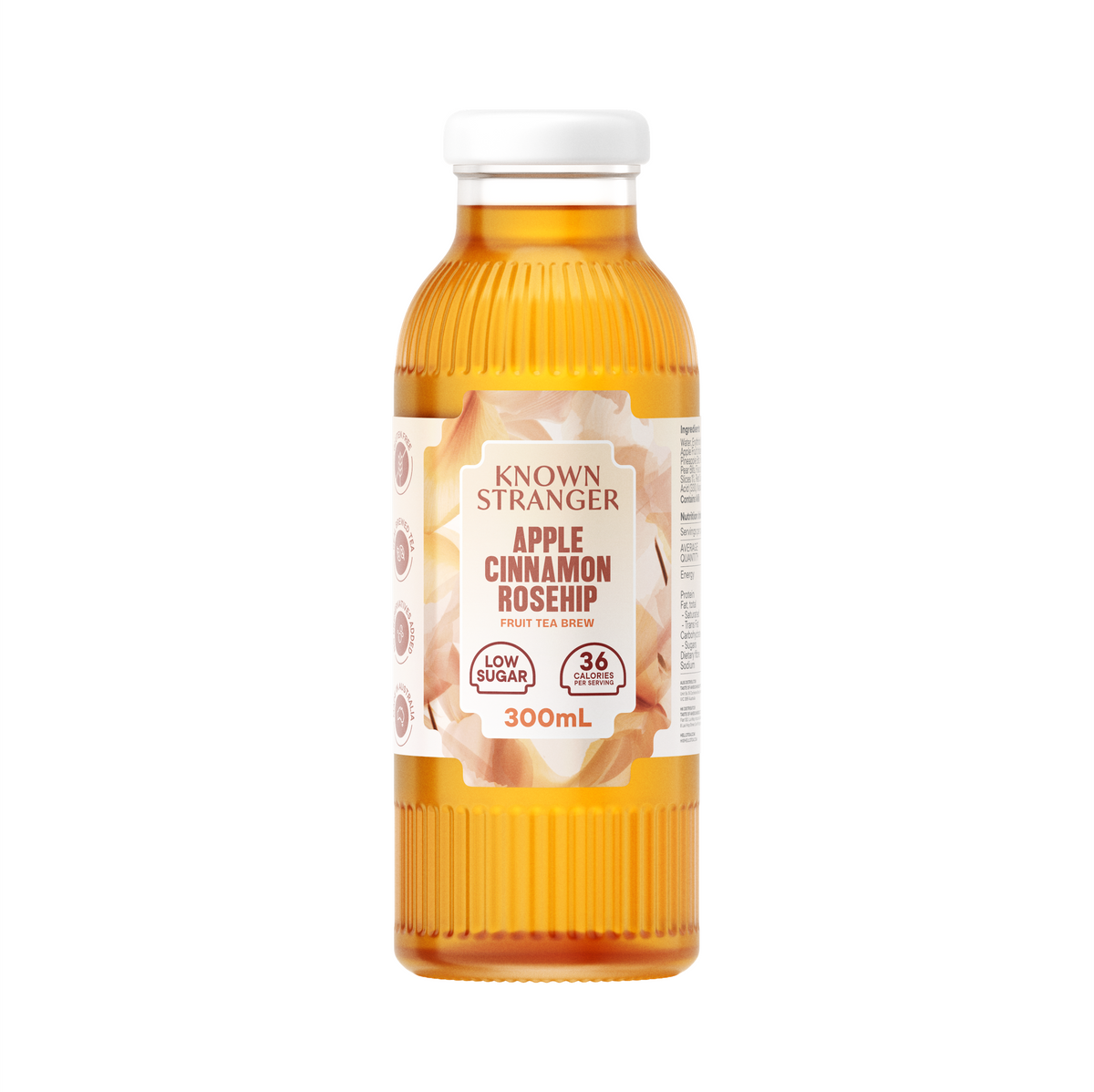 Known Stranger Fruit Tea Brew - Apple Cinnamon Rosehip 300ml (Pack of ...