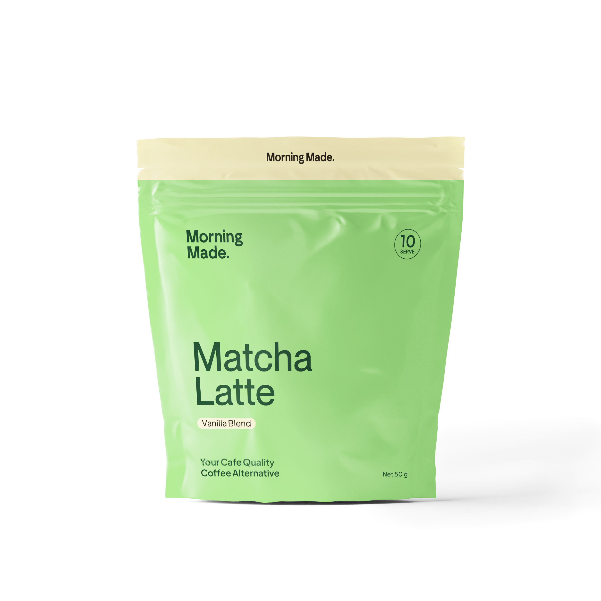 Morning Made Vanilla Matcha Latte Pouch 50g