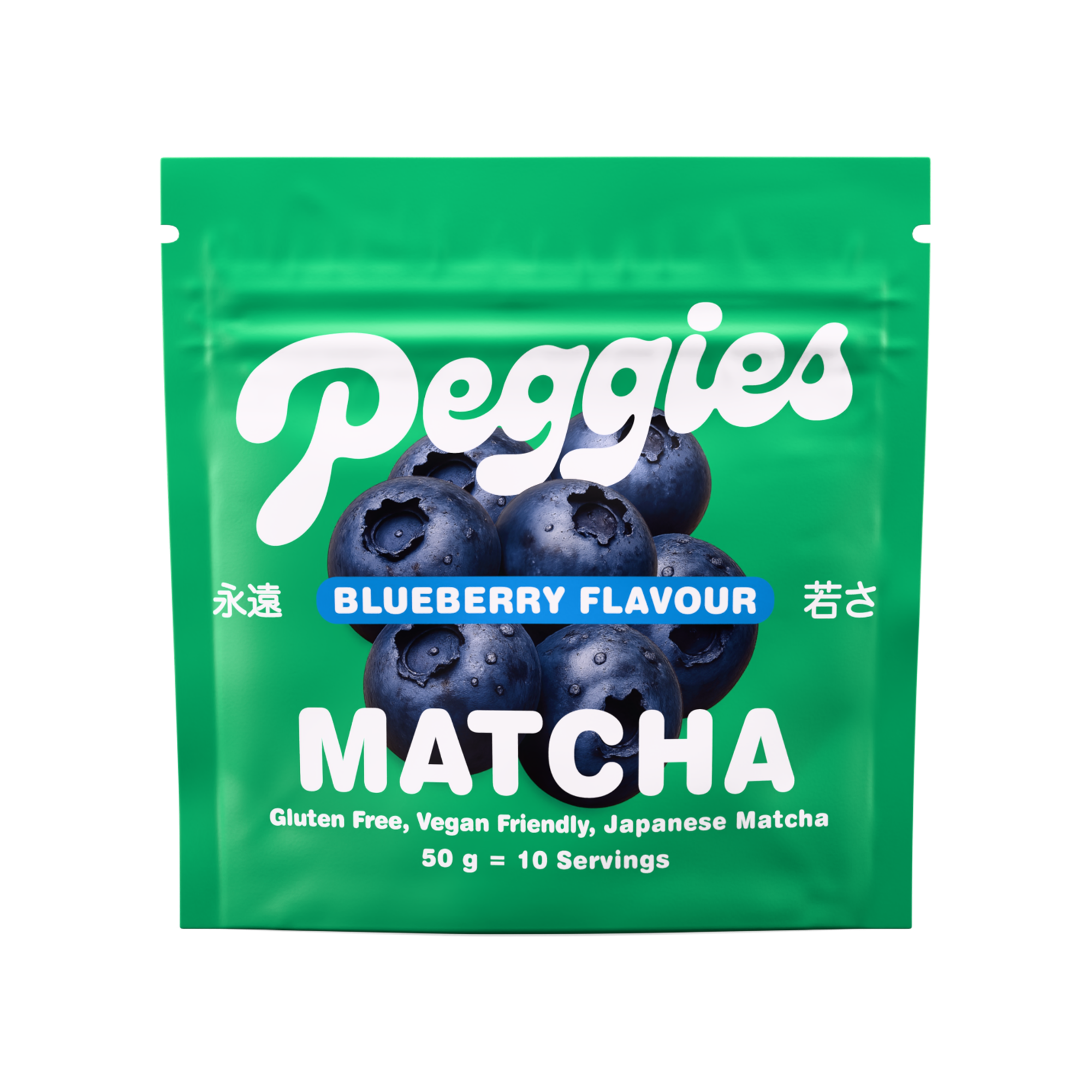 Peggies Matcha Blueberry 50g