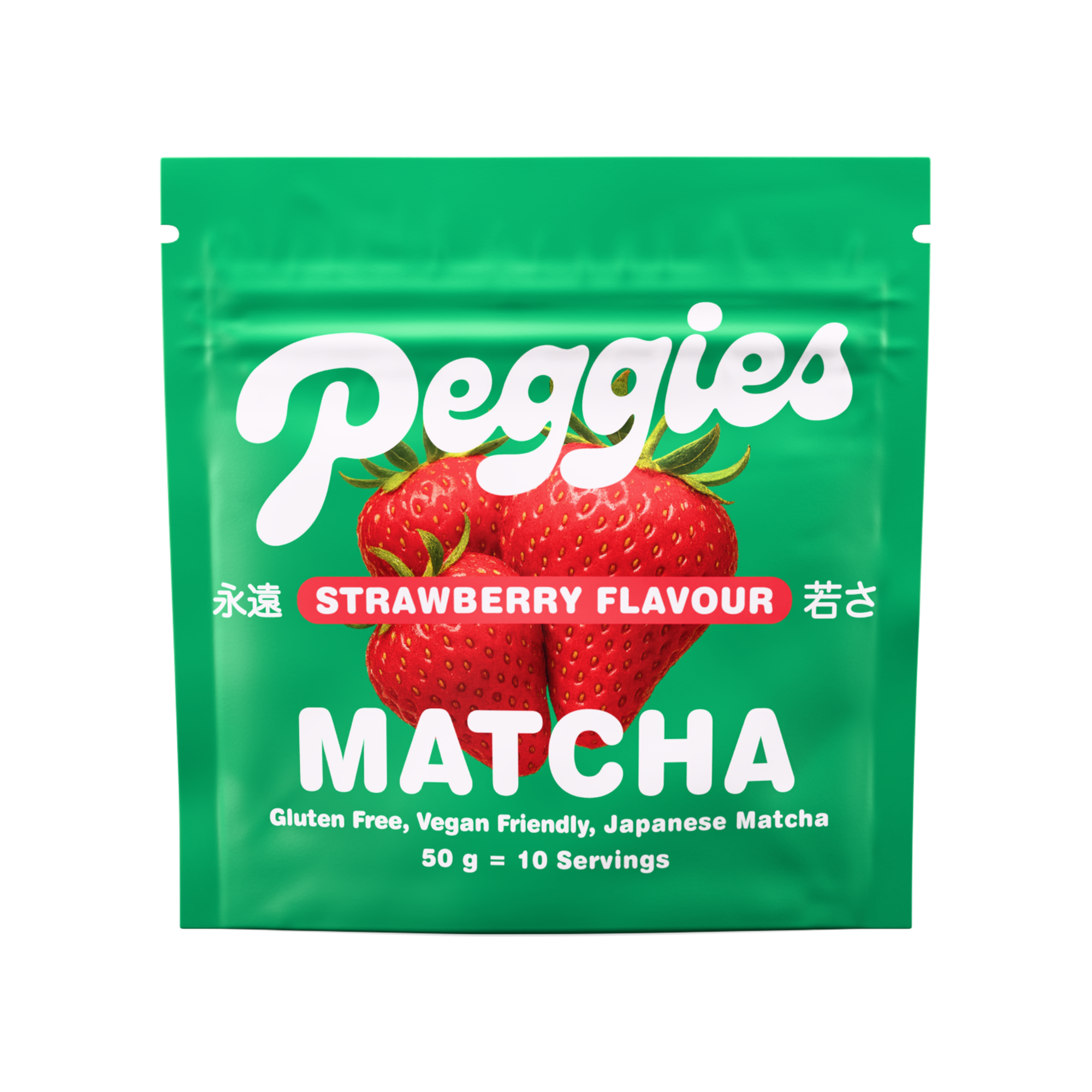 Peggies Matcha Strawberry 50g
