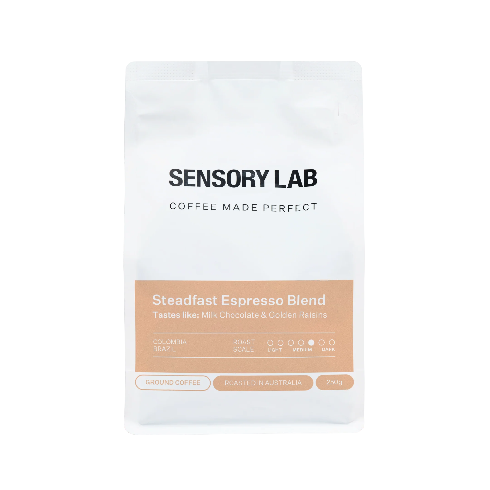 Sensory Lab Coffee Ground Steadfast 250g