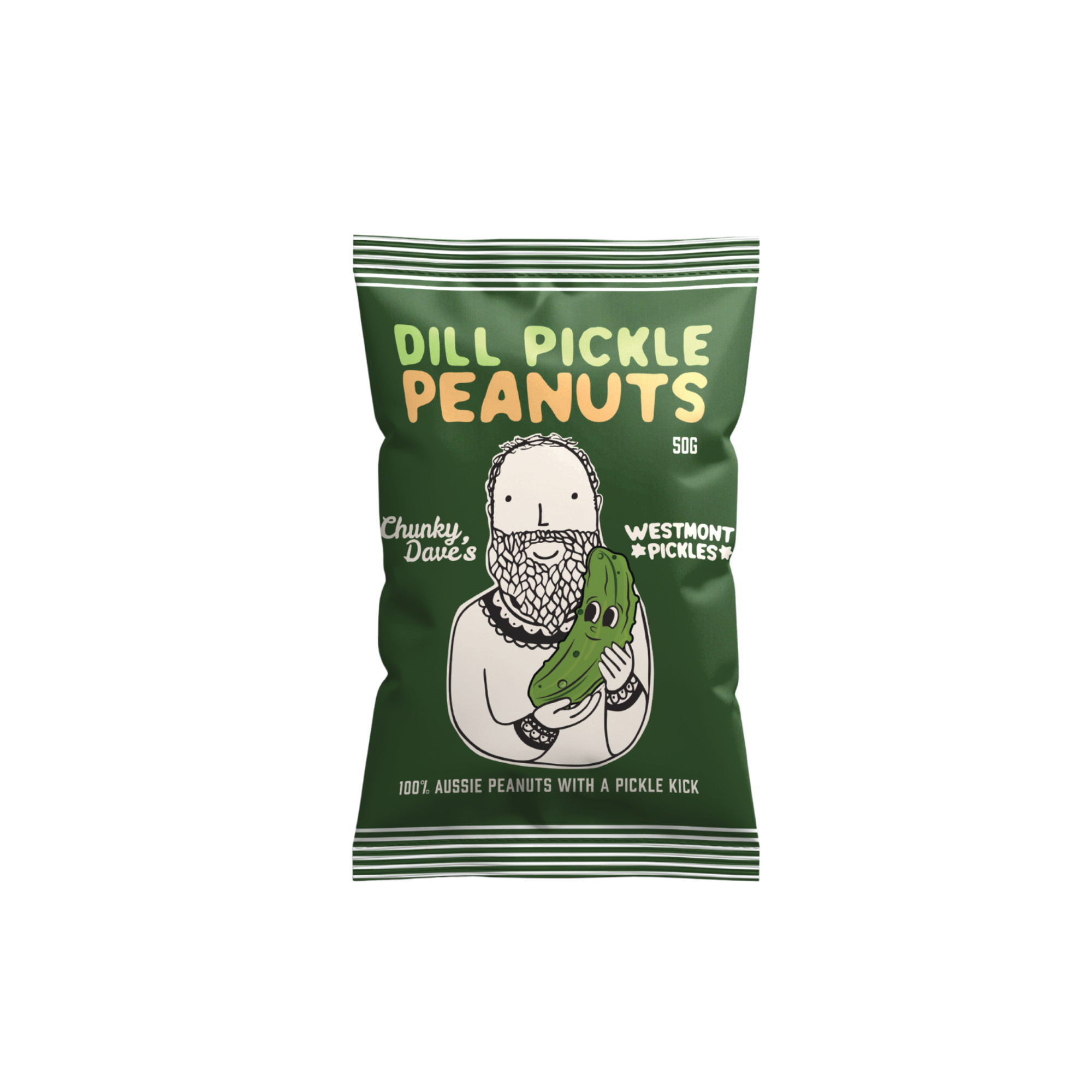 Chunky Dave's x Westmont Dill Pickle Peanuts 50g