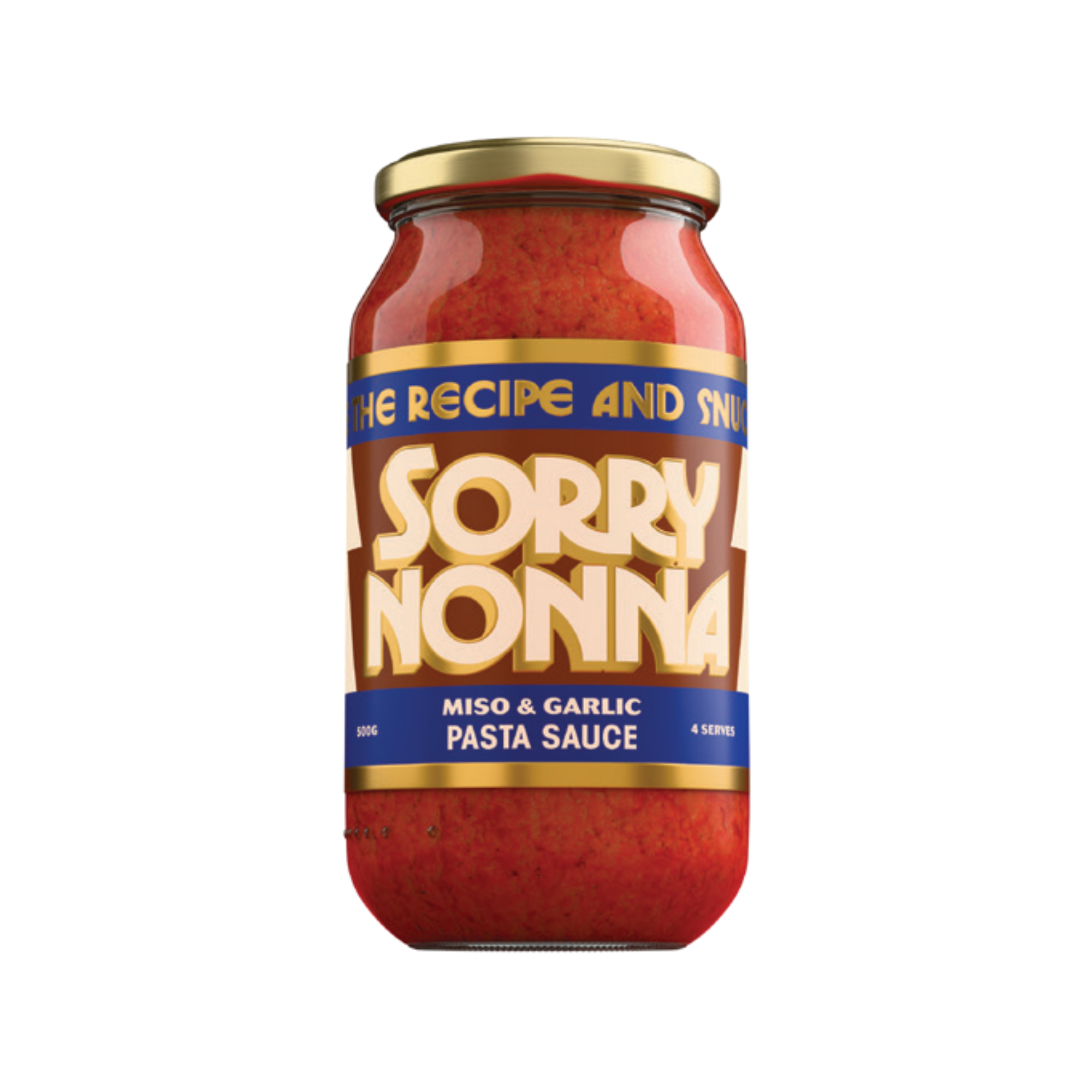 Sorry Nonna Miso & Garlic Pasta Sauce 500g
