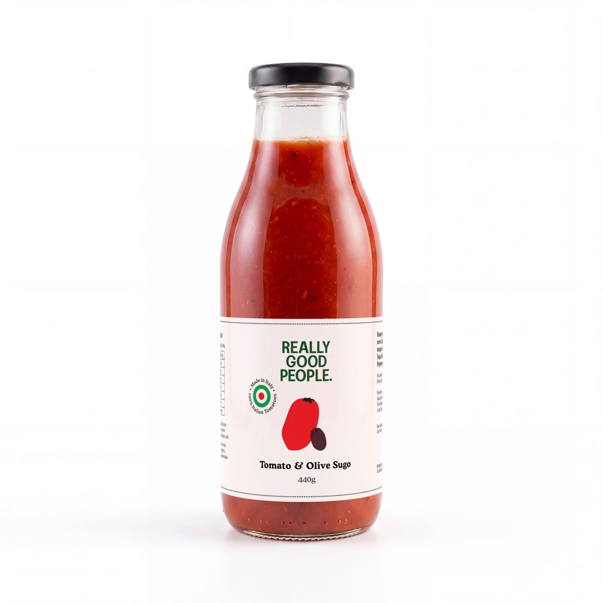 Really Good People Tomato & Olive Sugo 440g