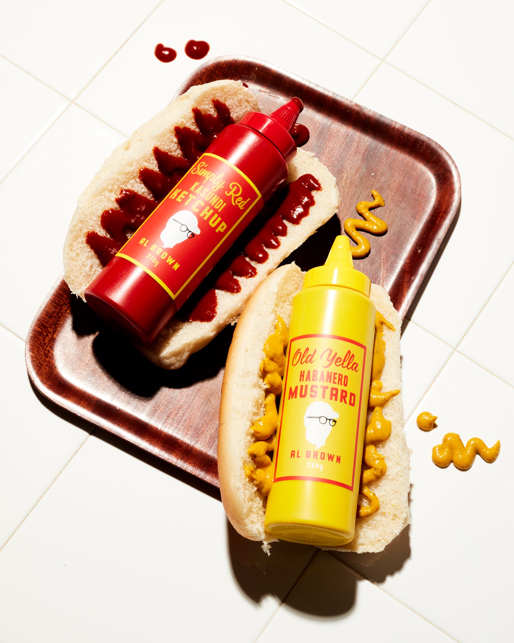 Al Brown Old Yella Mustard 250g