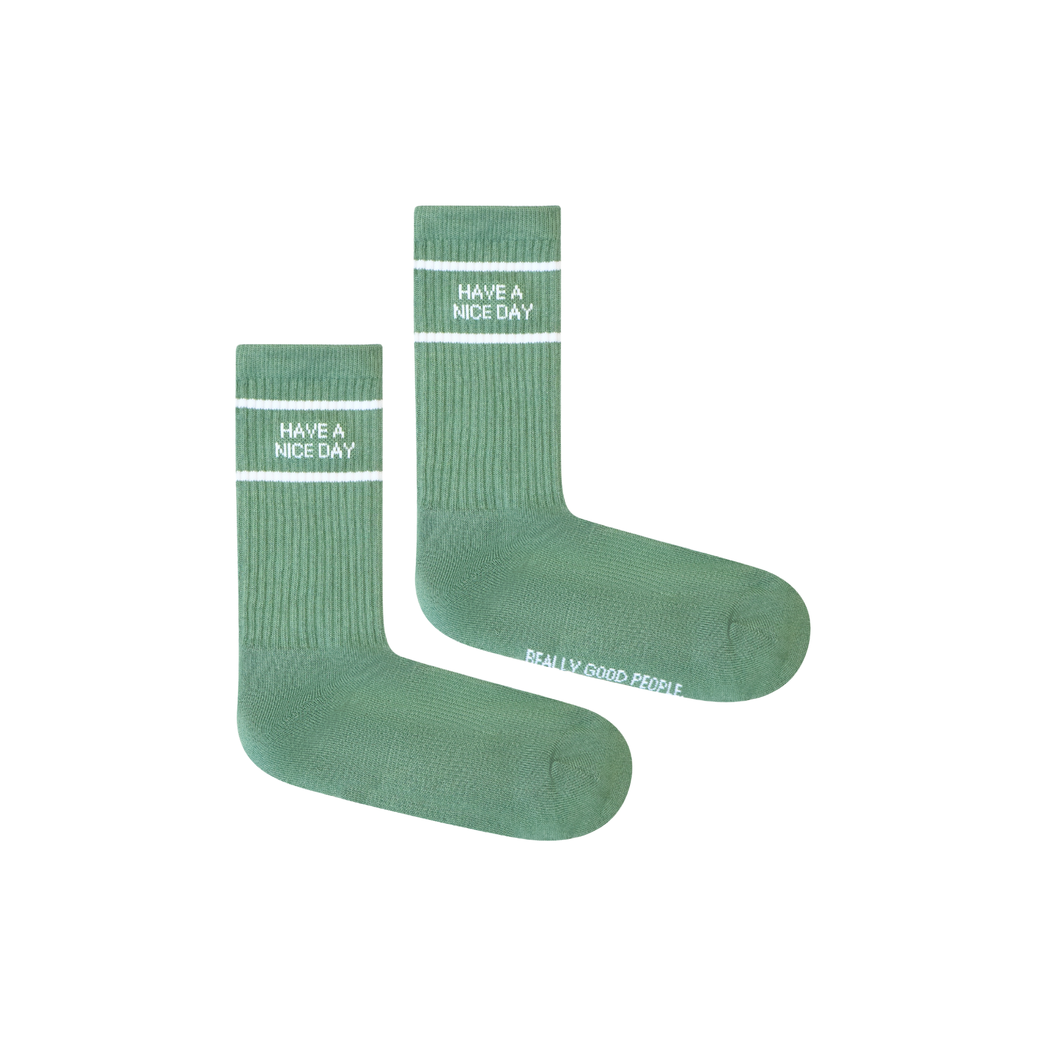 Have a nice day Socks - green