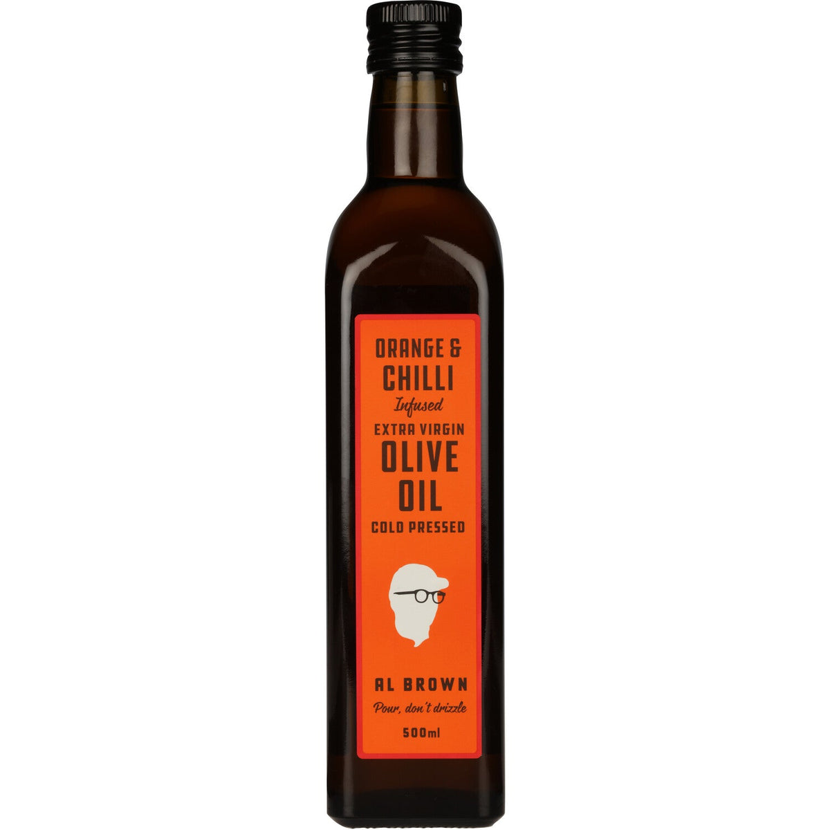 Al Brown Orange and Chilli oil front