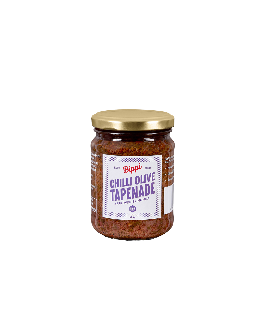 Bippi Chilli Olive Tapenade 250g