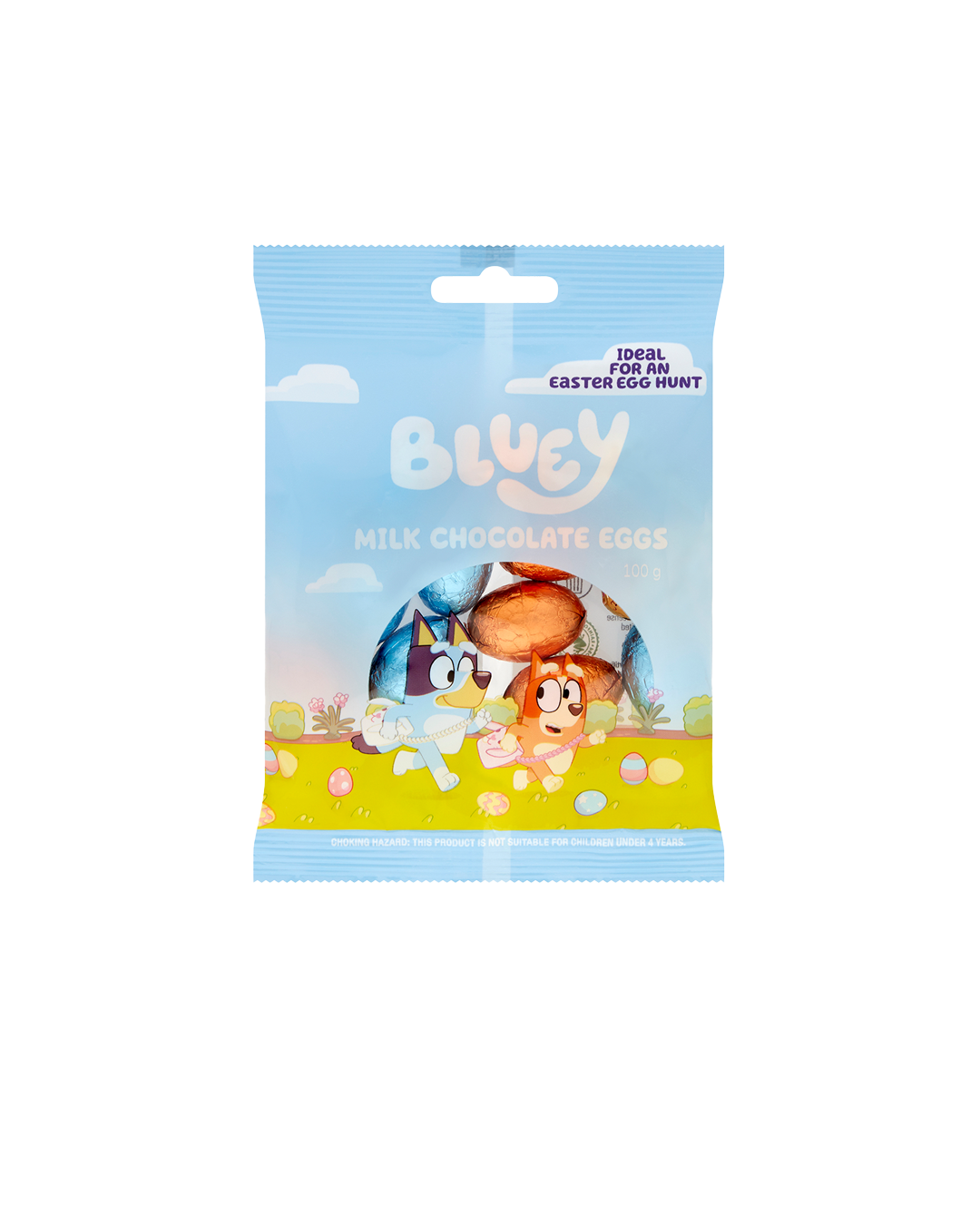 Bluey Milk Chocolate Mini Egg Bag 100g