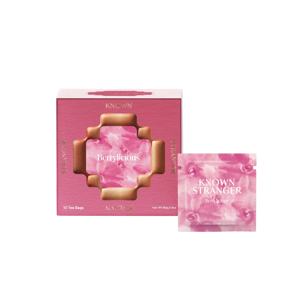 Known Stranger Single Flavor Tea Box - Berrylicious 10 teabags 40g