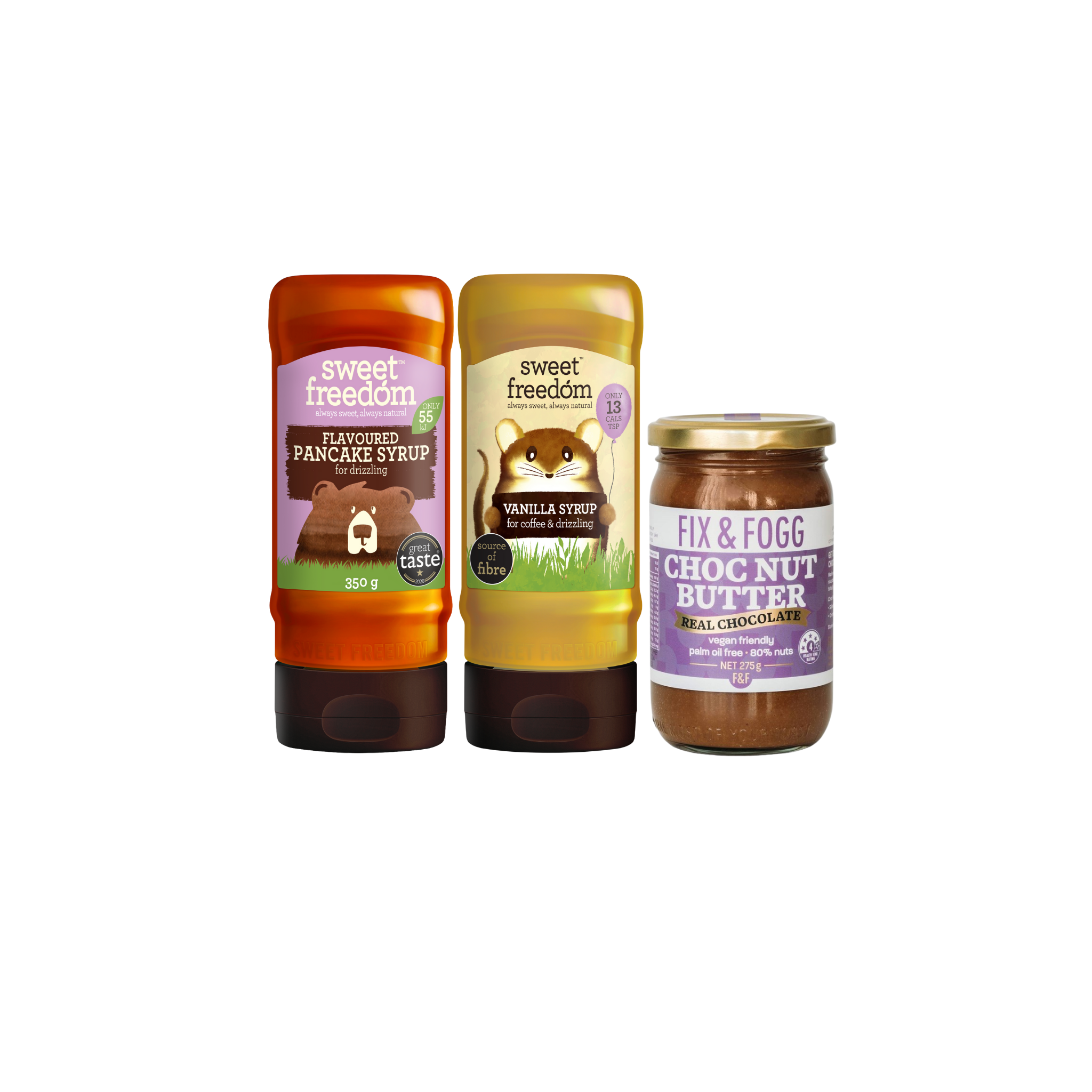 Better-for-You Pancake Trio (Vegan)