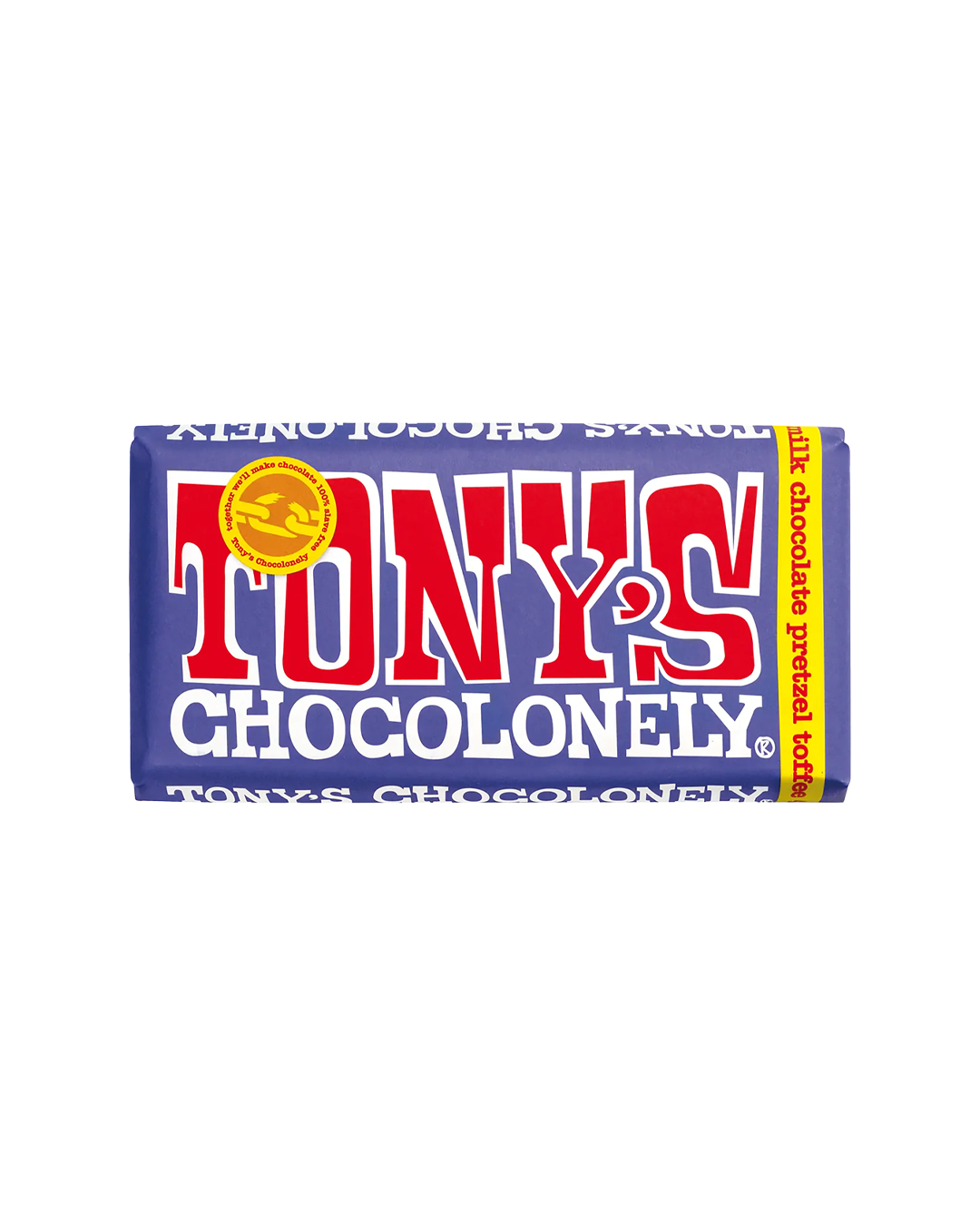 Tony's Chocolonely Dark Milk Prezel Toffee 180g