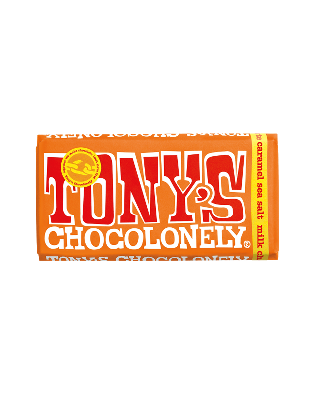 Tony's Chocolonely Milk Caramel Sea Salt 180g