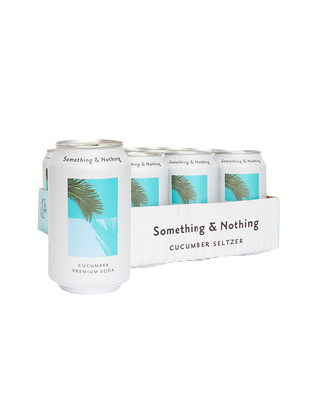 Something & Nothing Cucumber Premium Soda 12x330ml