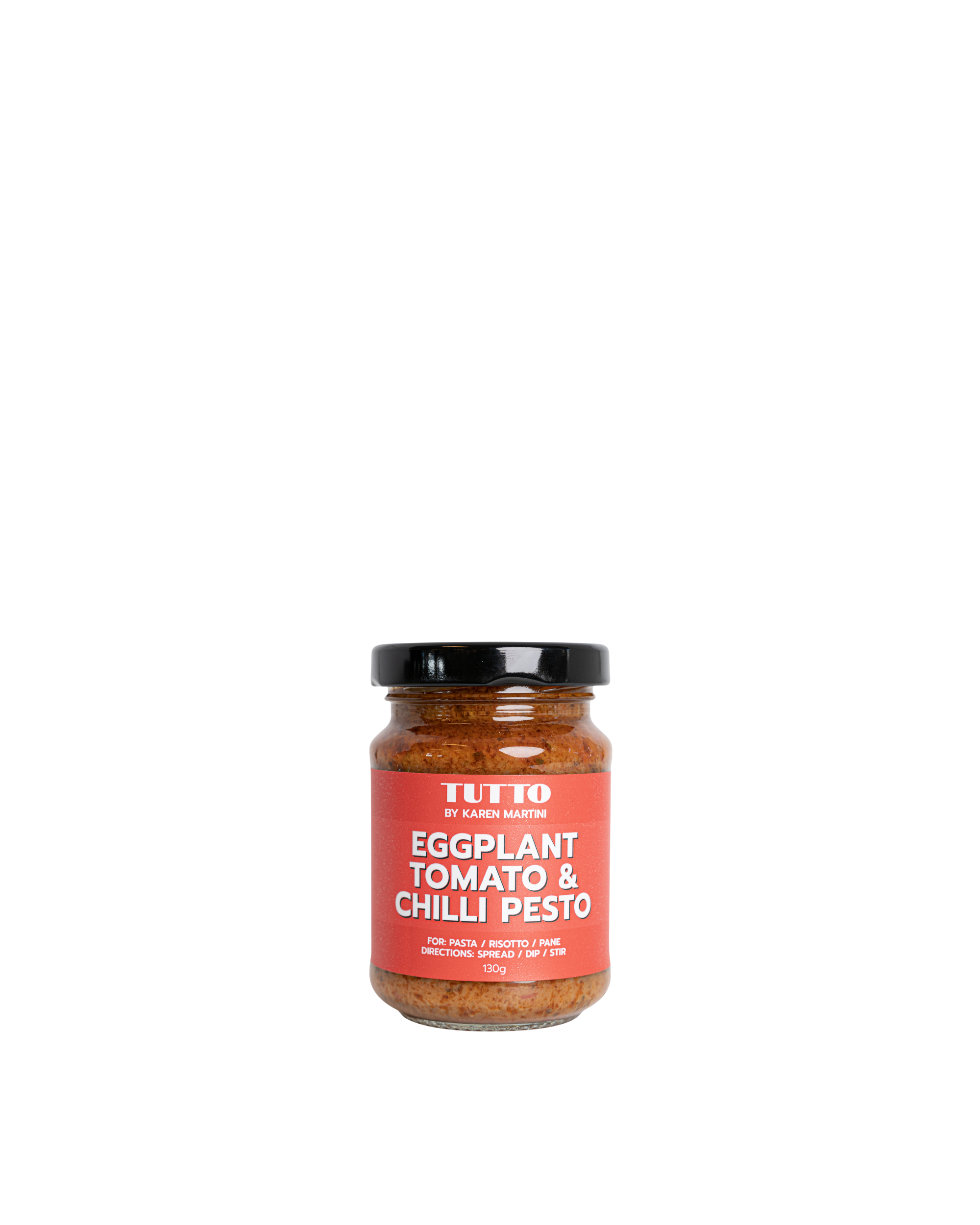 Tutto Eggplant Tomato & Chilli Pesto 130g