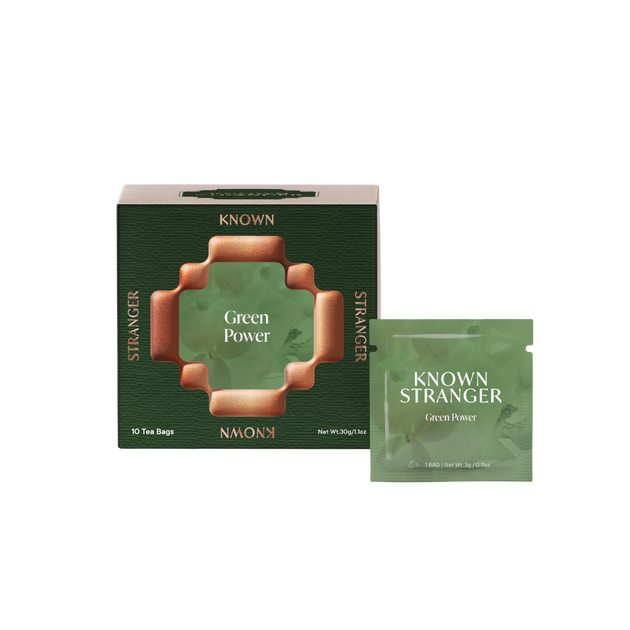 Known Stranger Single Flavor Tea Box - Green Power 10 teabags 40g ...