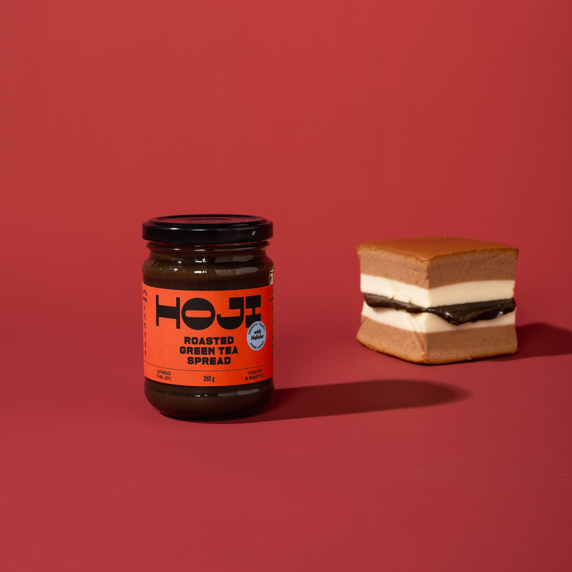 Hoji Roasted Green Tea Spread 260g