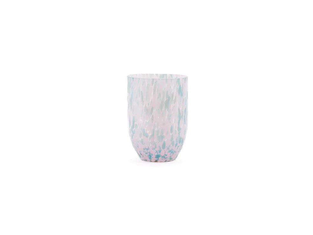 Anna von Lipa Confetti Tumbler 250ml - Rosa+Tyrkys