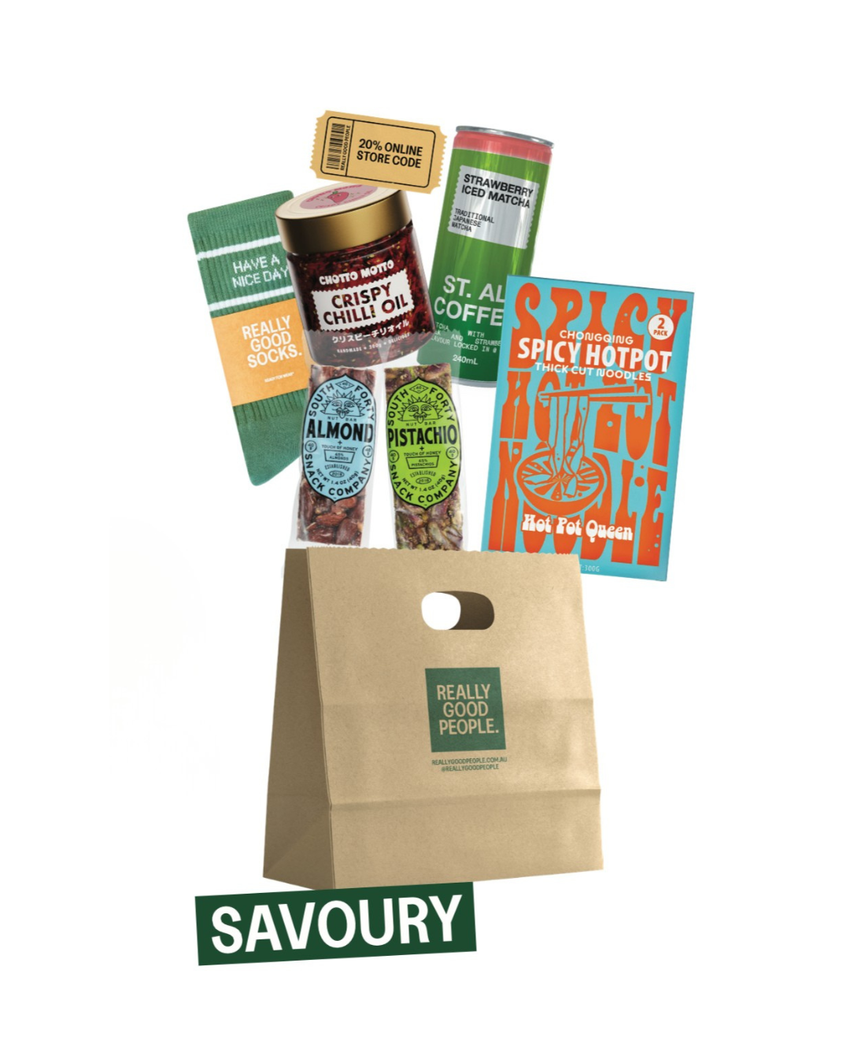 MFWF The Art of Dining Show bag - Savoury – REALLY GOOD PEOPLE