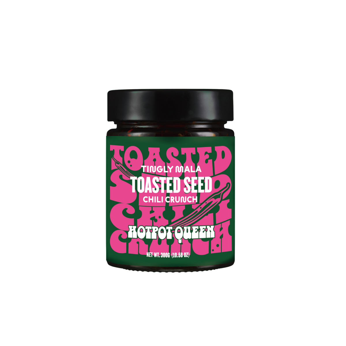 Hotpot Queen Toasted Seed Chili Crunch 300g
