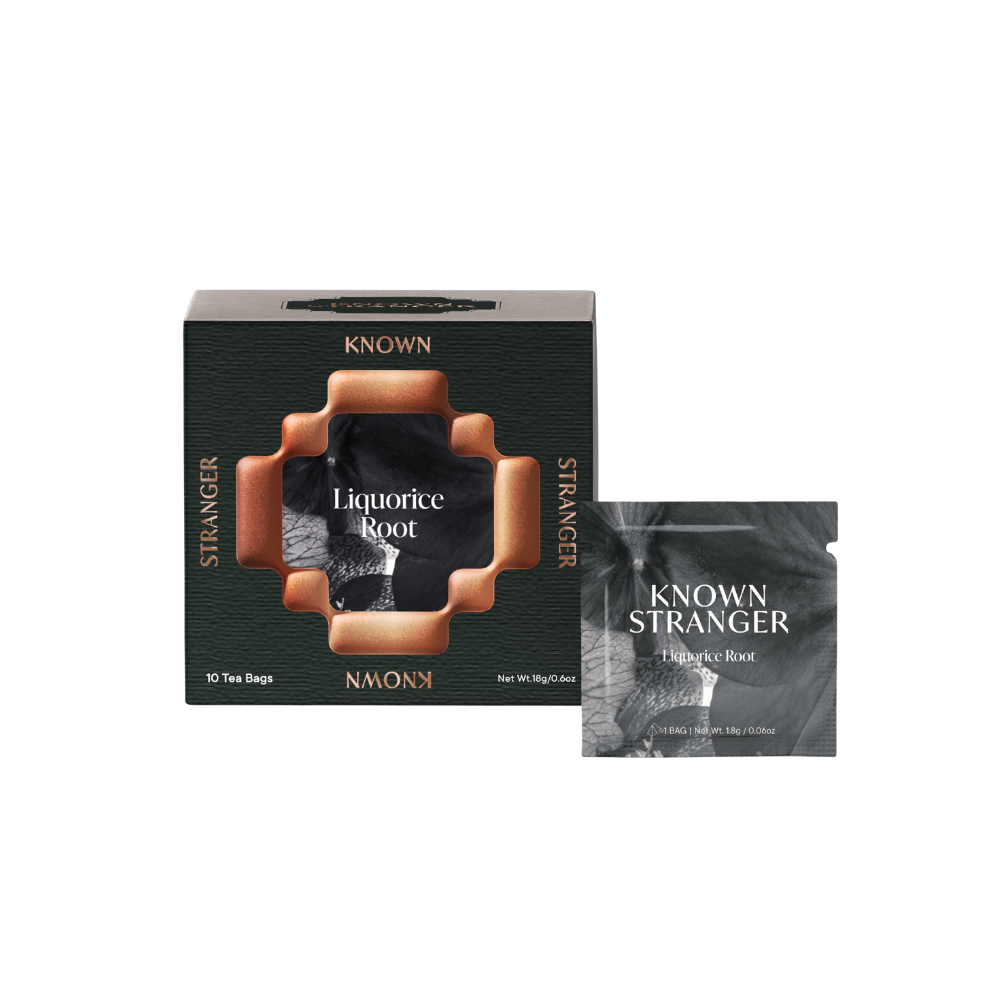 Known Stranger Single Flavor Tea Box - Liquorice Root 10 teabags 40g