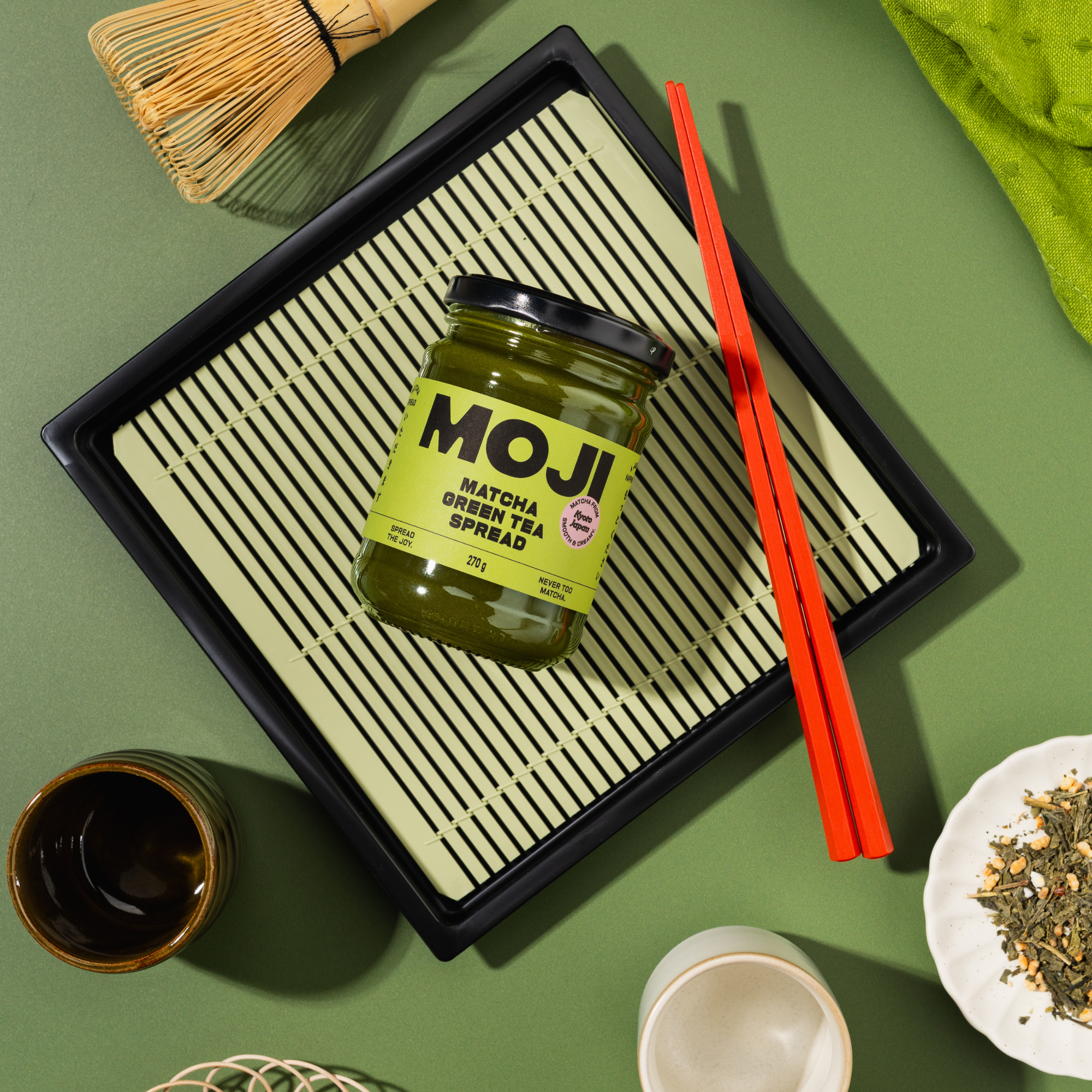 Moji Matcha Green Tea Spread 270g