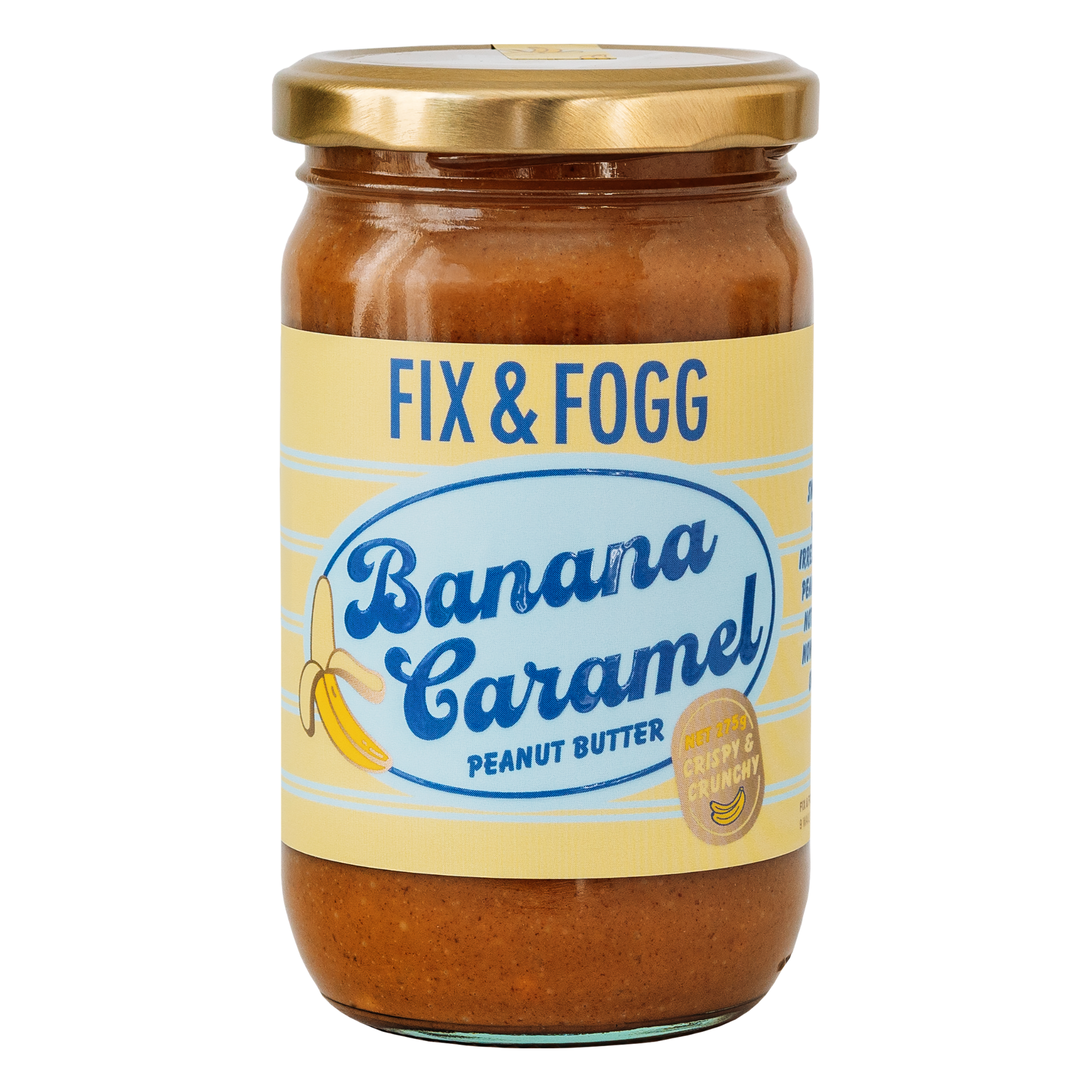 Fix & Fogg Banana Caramel Peanut Butter 275g