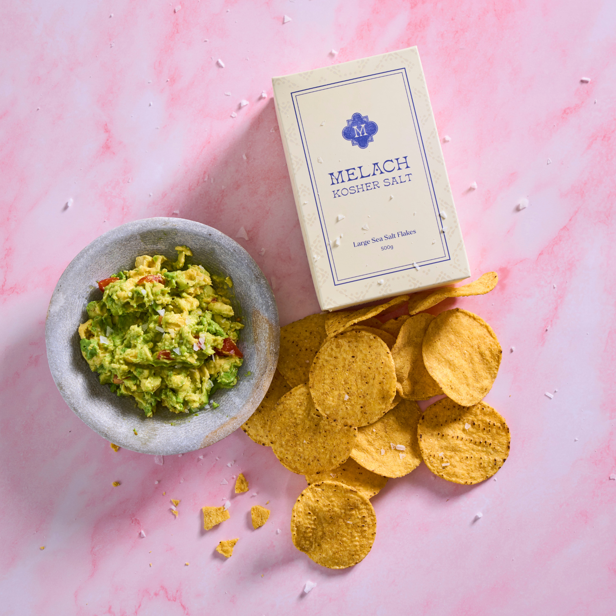 Melach Kosher Sea Salt Flakes 250g