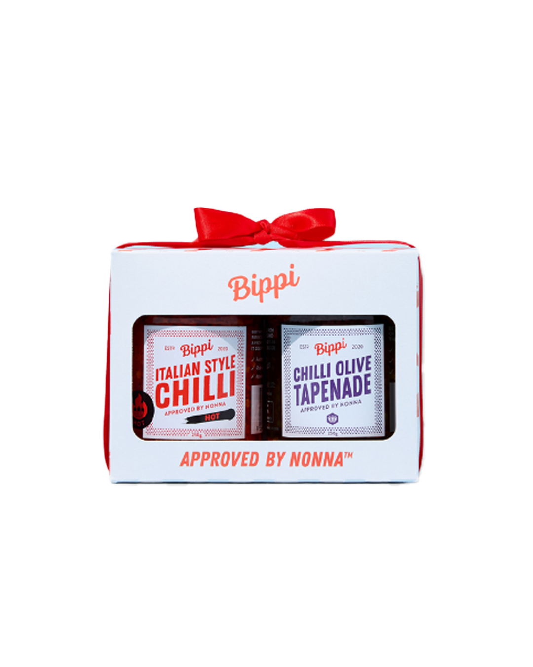 Bippi Duo Gift Pack - Italian Style Chilli Hot & Olive Tapenade