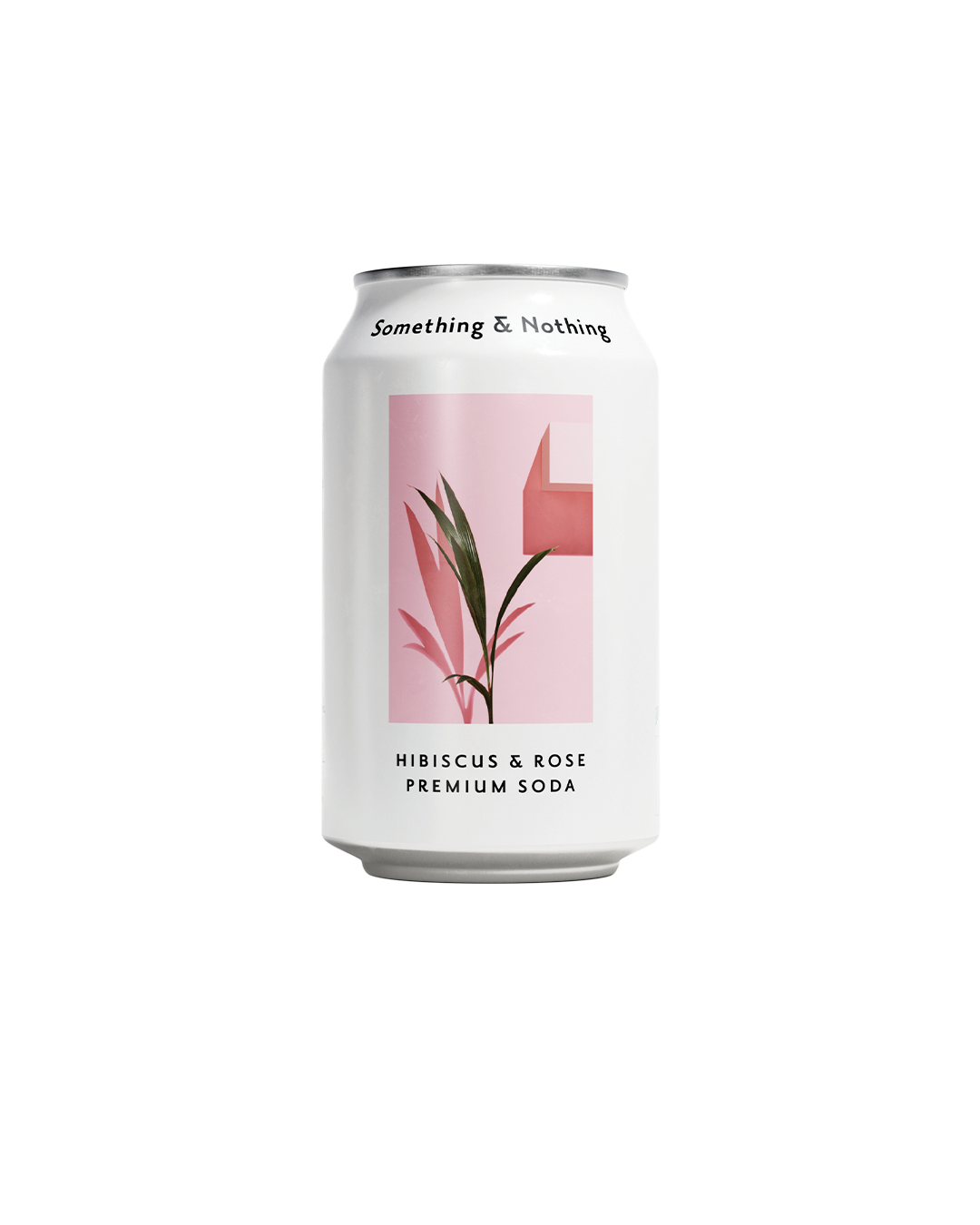 Something & Nothing Hibiscus & Rose Premium Soda 12x330ml