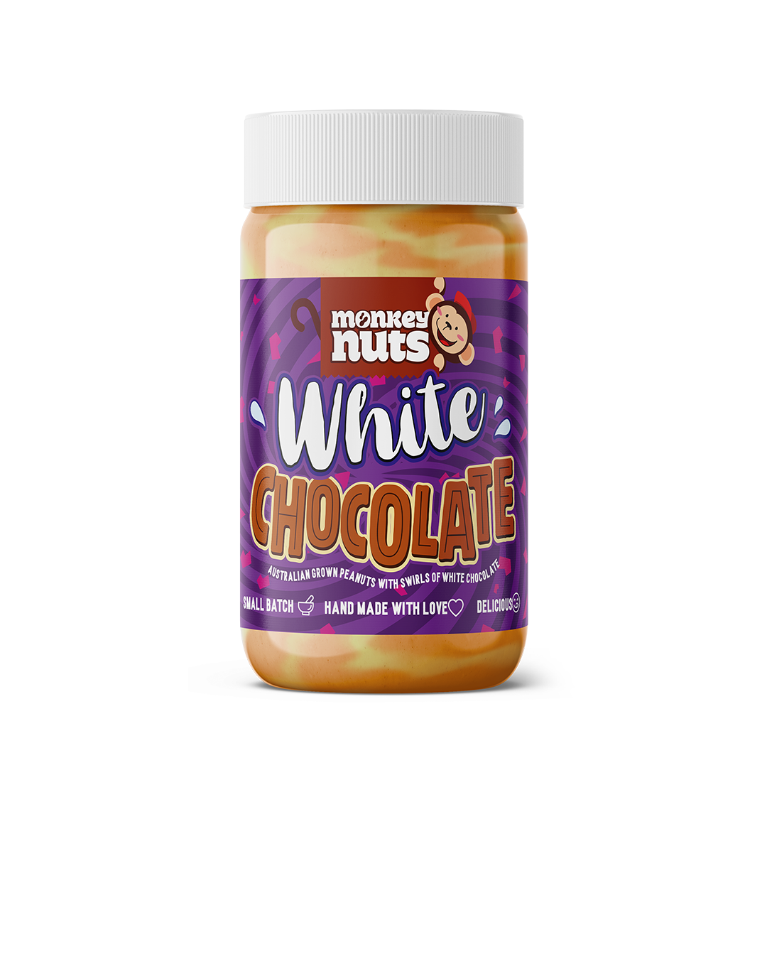 Monkey Nuts White Chocolate Peanut Butter 315g