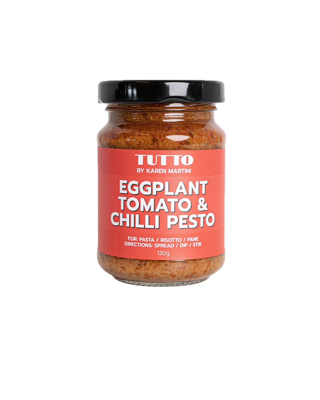 Tutto Eggplant Tomato & Chilli Pesto 130g