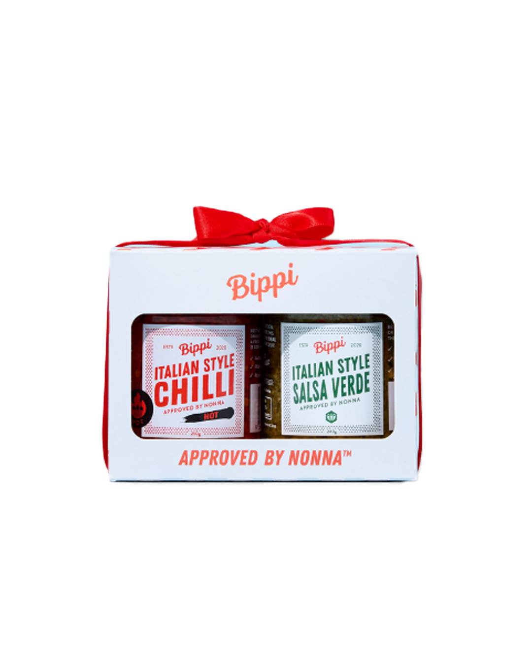 Bippi Duo Gift Pack - Italian Style Chilli Hot & Salsa Verde