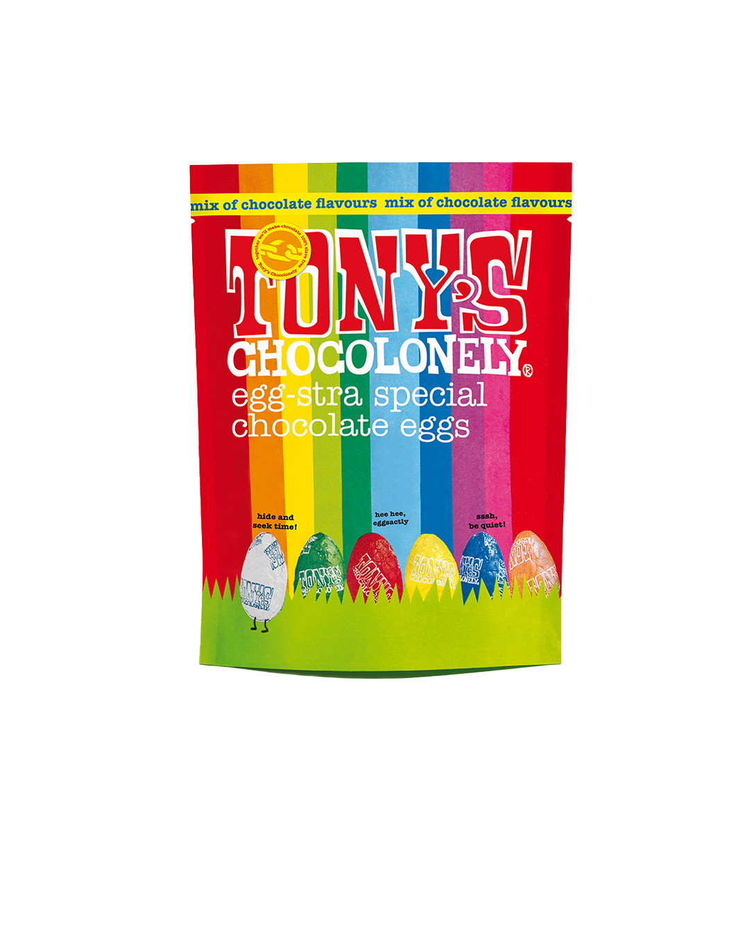 Tony's Chocolonely Easter Eggs Mixed Pouch 255g