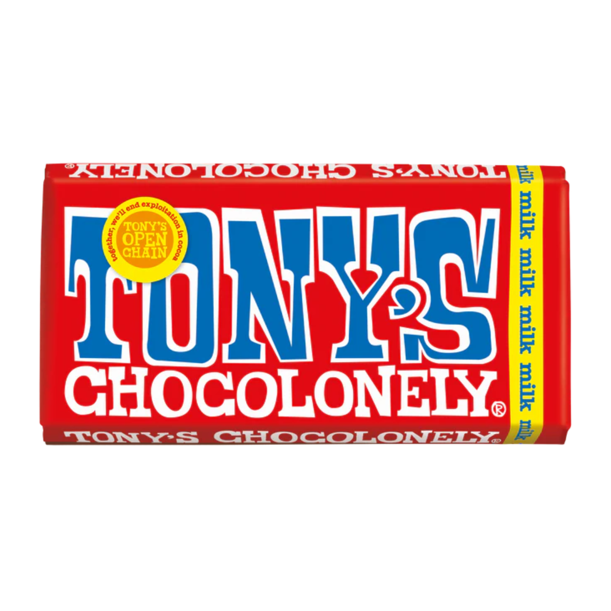 Tony's Chocolonely Milk Chocolate 180g