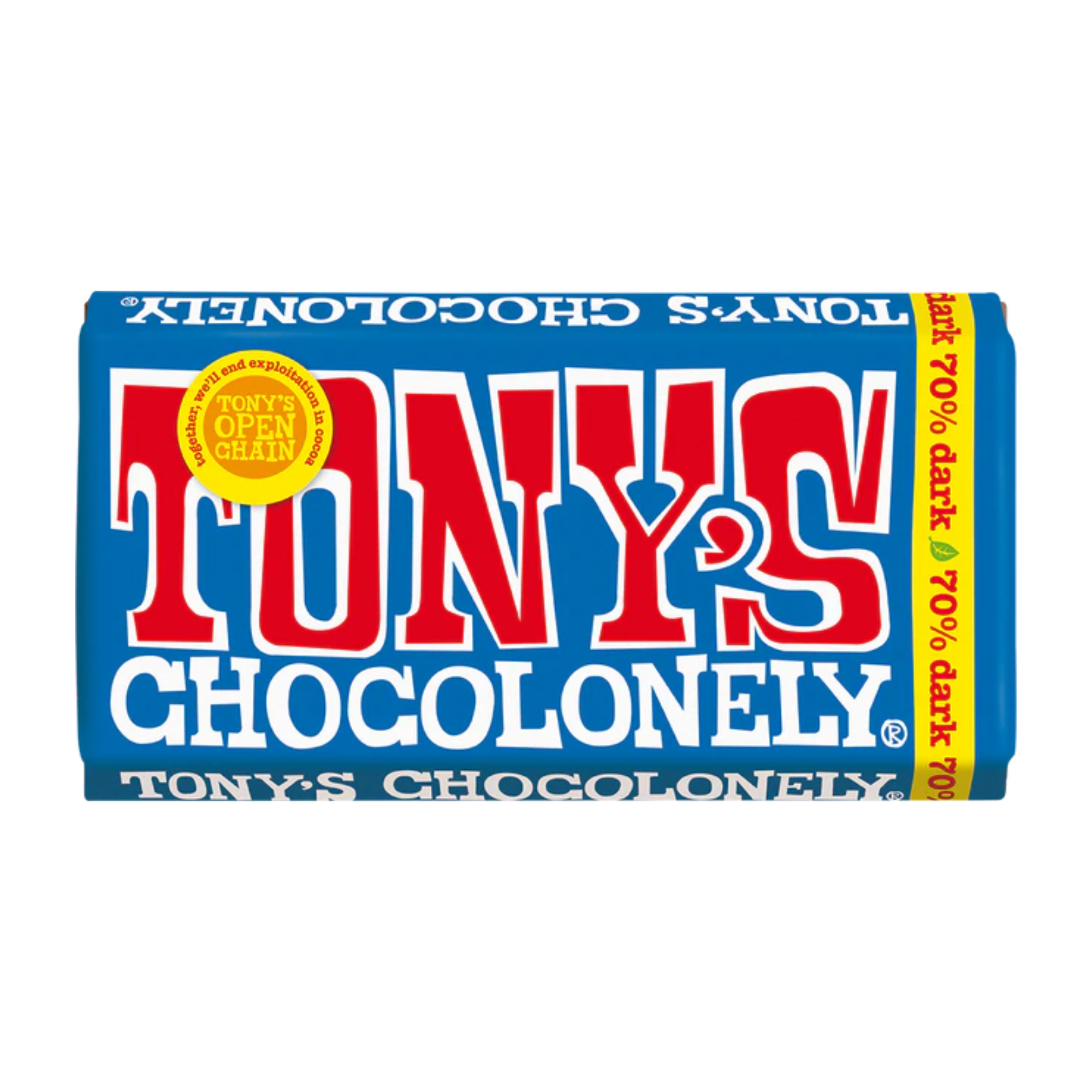 Tony's Chocolonely Dark Chocolate 70% 180g